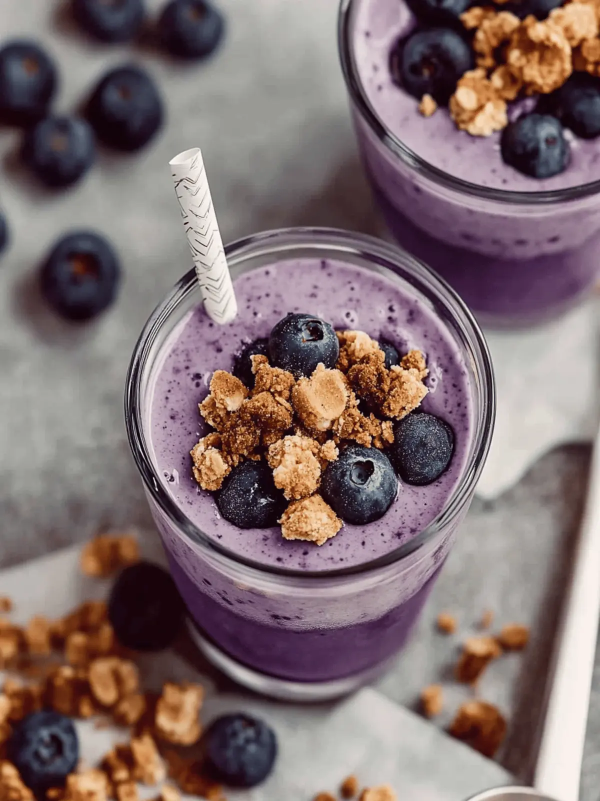Blueberry Cobbler Smoothie