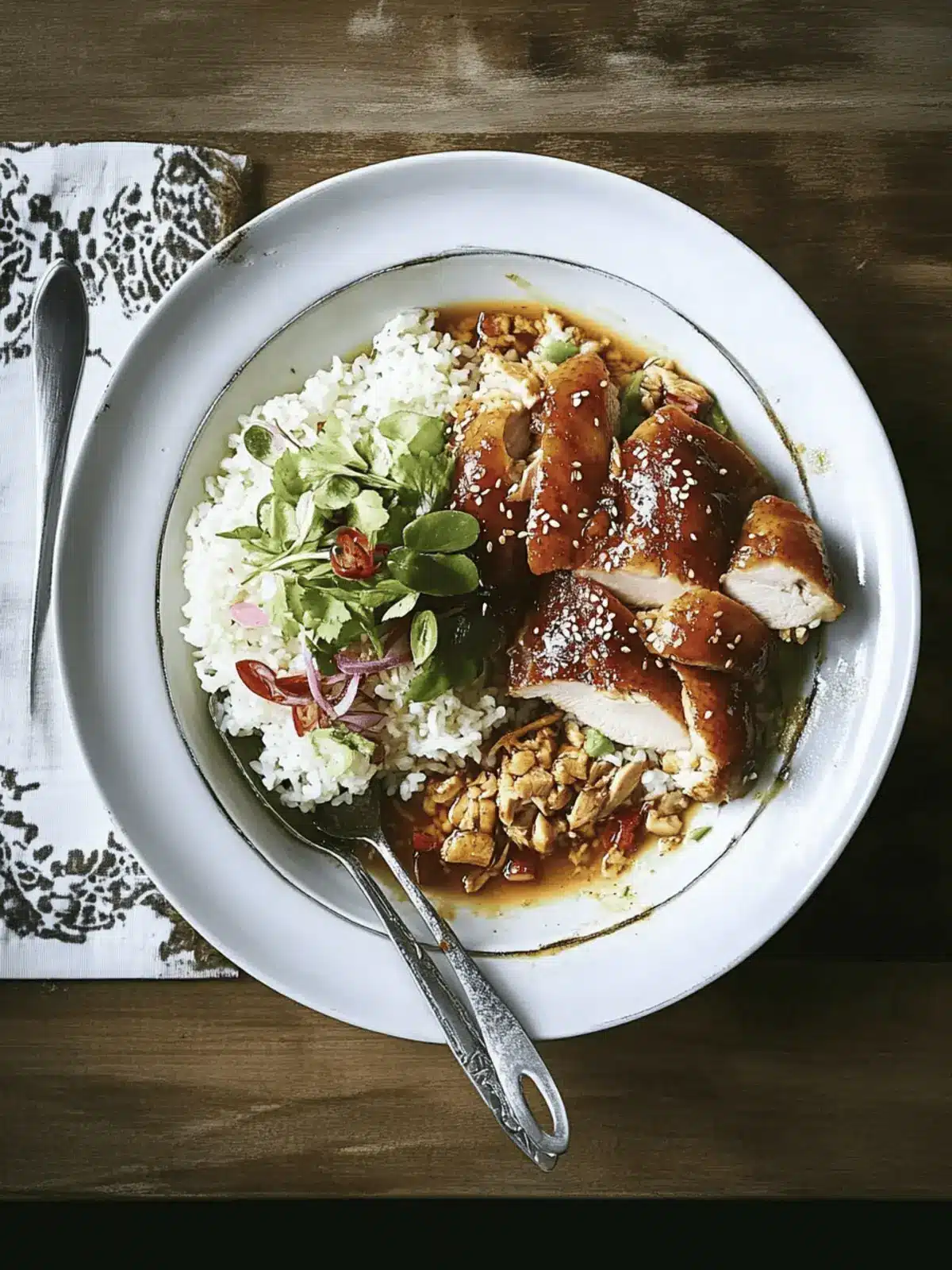SUPPLE SLOW-COOKED SOY SAUCE CHICKEN RICE