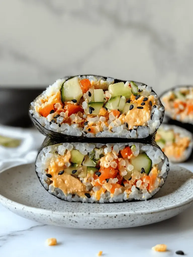Veggie Sushi Burrito