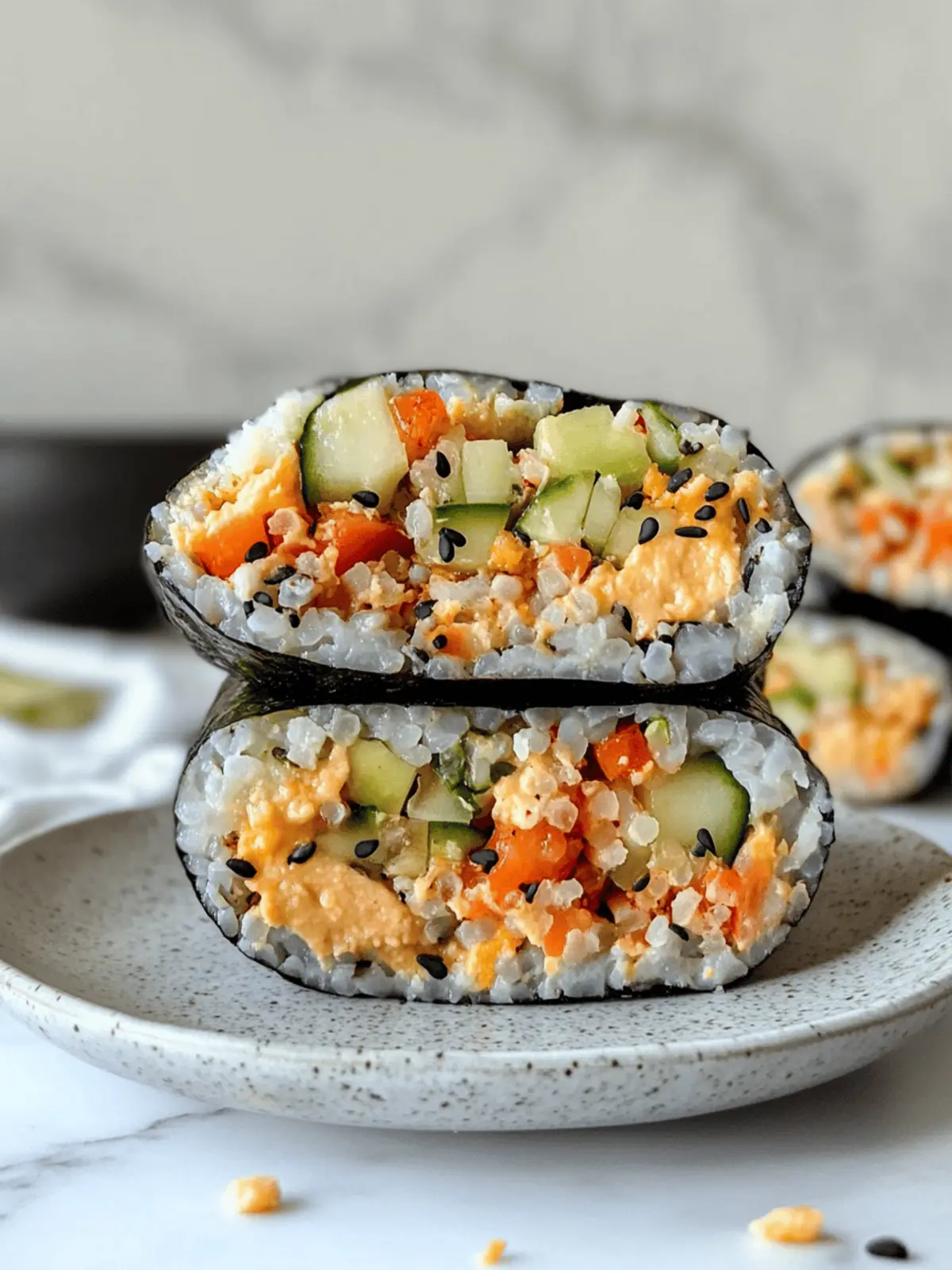 Veggie Sushi Burrito