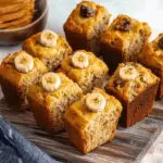 Mini Banana Bread Loaf Cakes