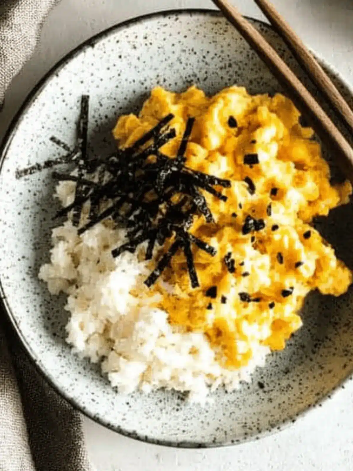 Miso Scrambled Eggs