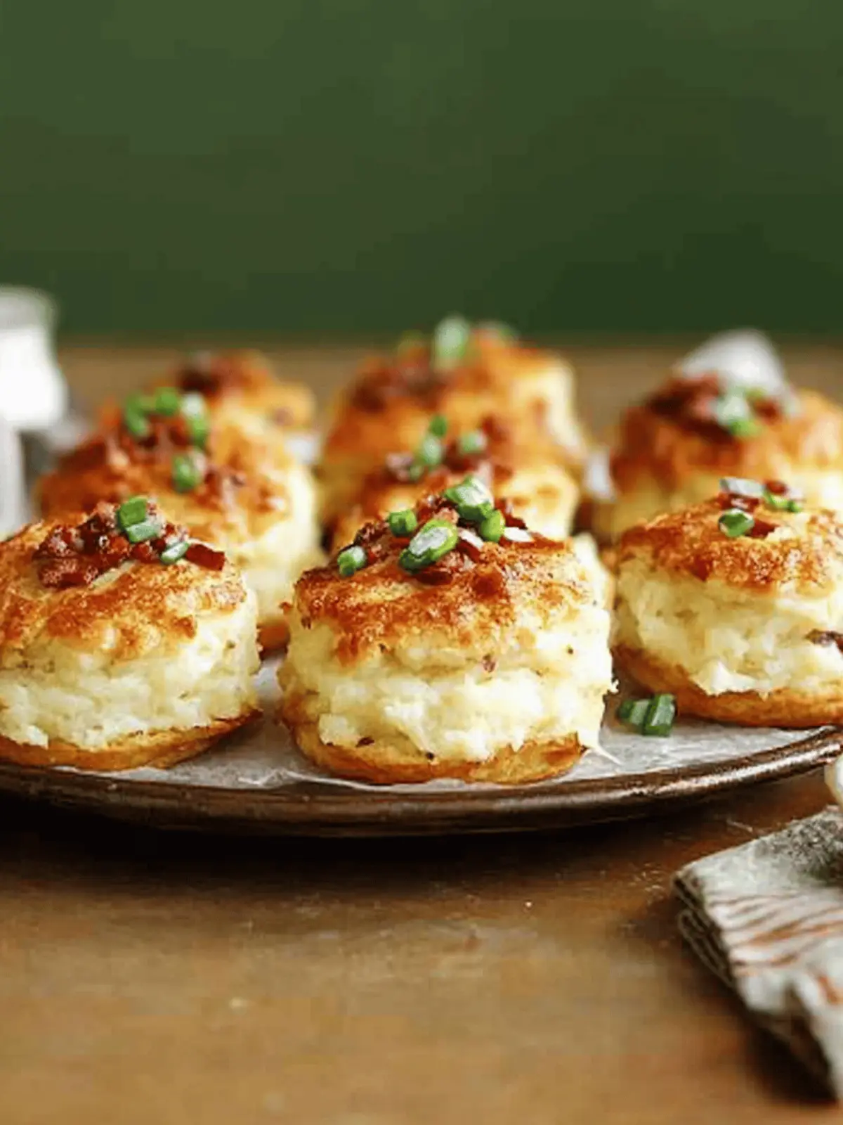 Loaded Mashed Potato Scones