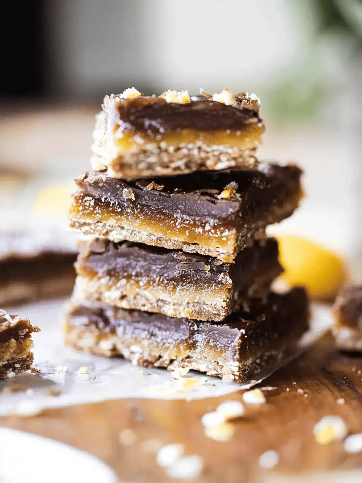 Homemade Date Twix Bars