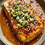 Peanut Gochujang Silken Tofu