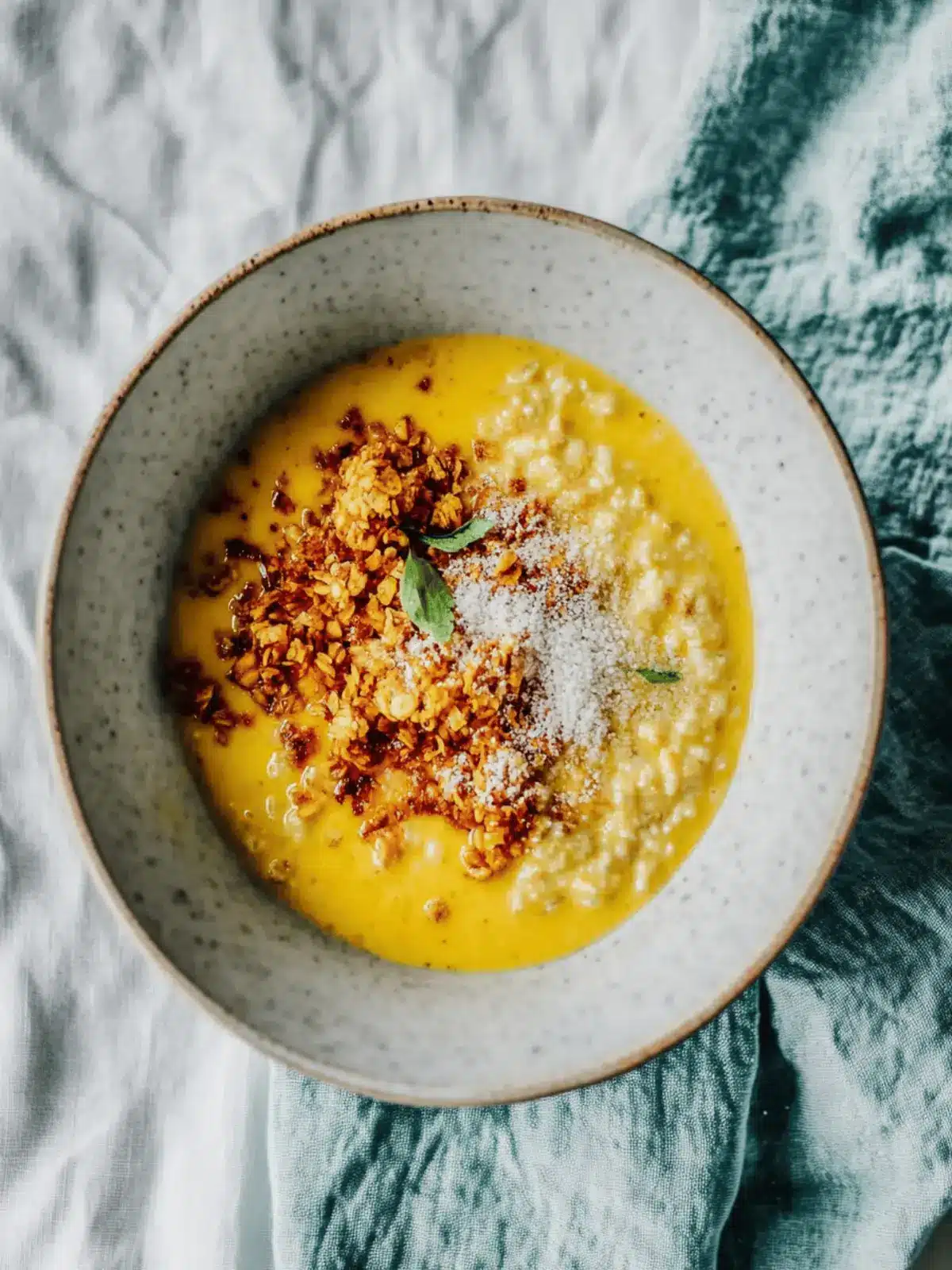 Golden Milk Breakfast Porridge