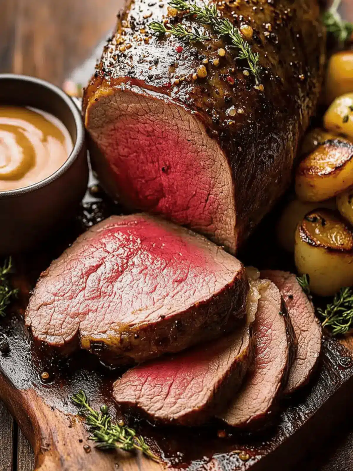 A magnificent Roast Beef Tenderloin