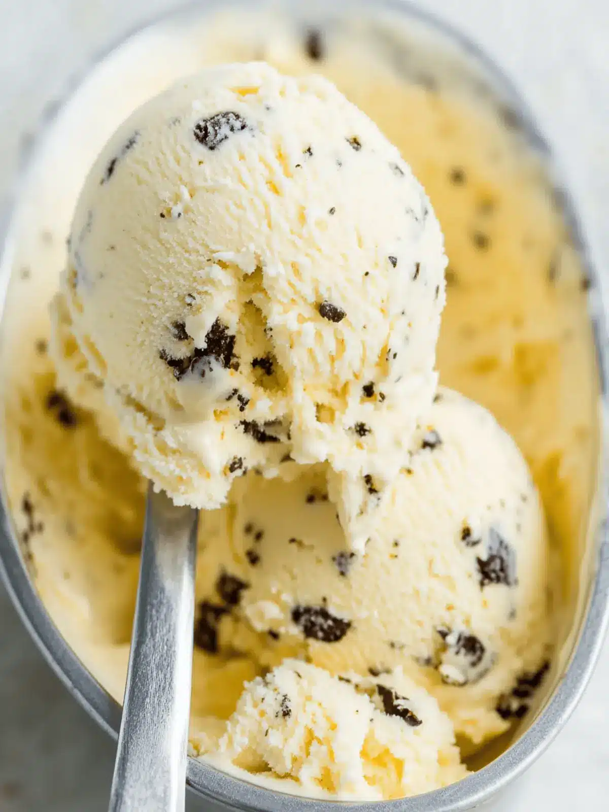 Orange, Cardamom & Chocolate Ice cream + Classic Vanilla