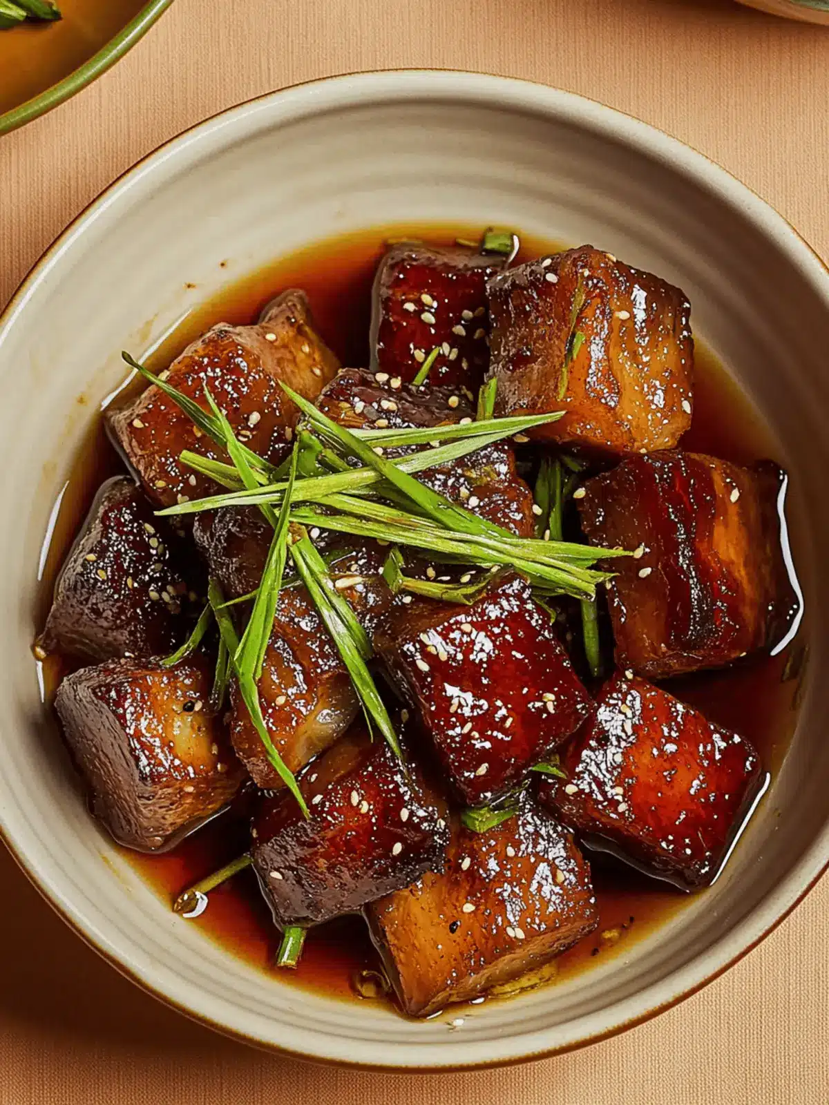 Sake-and-Soy-Braised Pork Belly