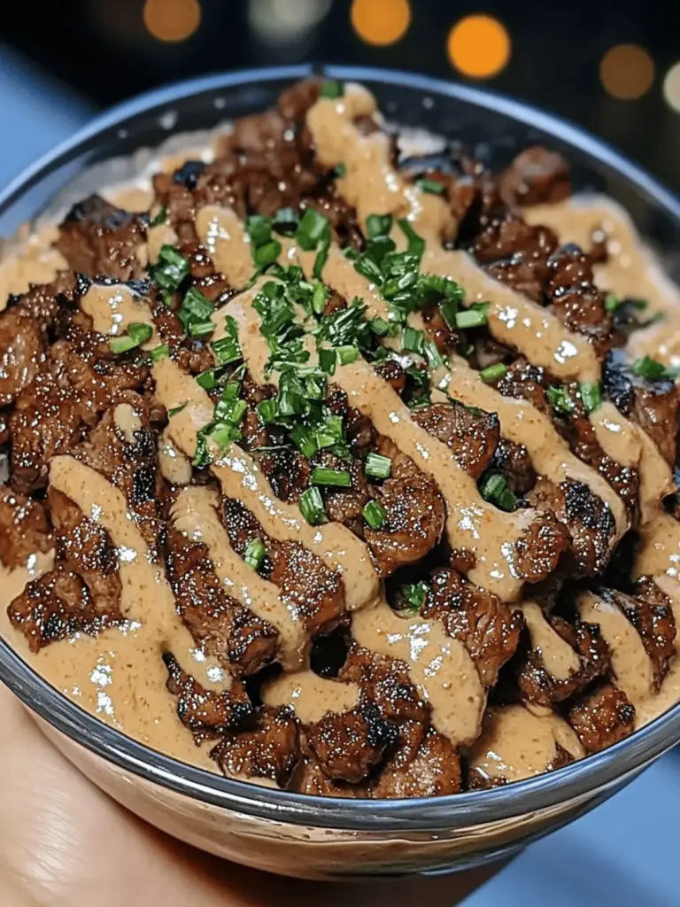 Korean Beef Bulgogi Bowls with Creamy Gochujang Sauce