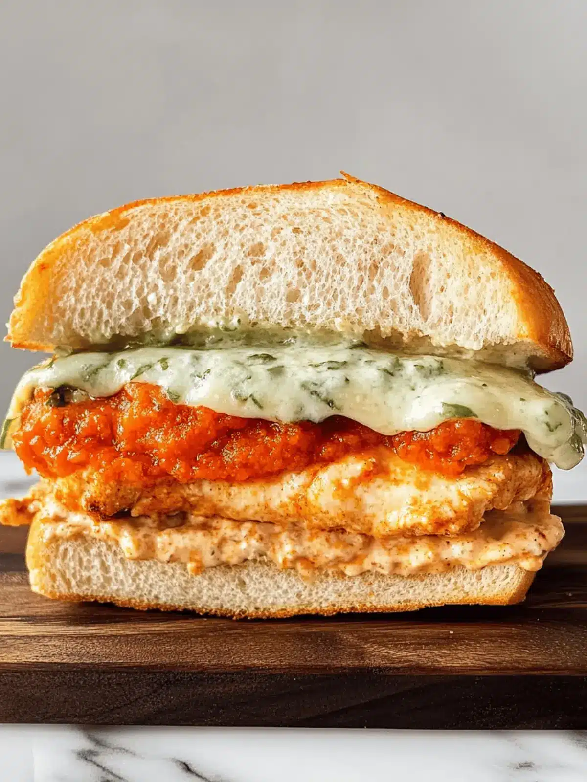 Chicken Parmesan Sandwich