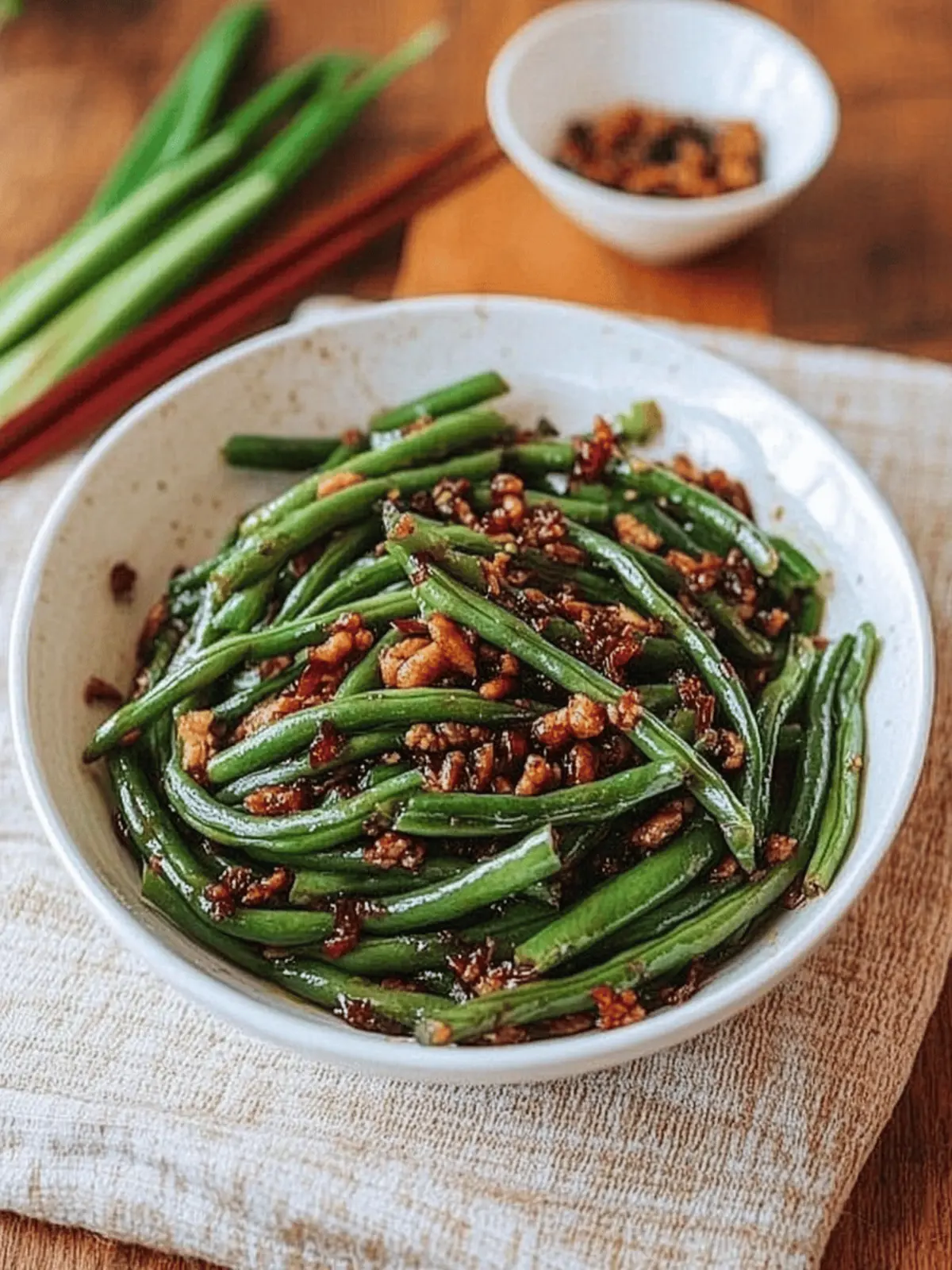 Sichuan Dry Fried String Beans
