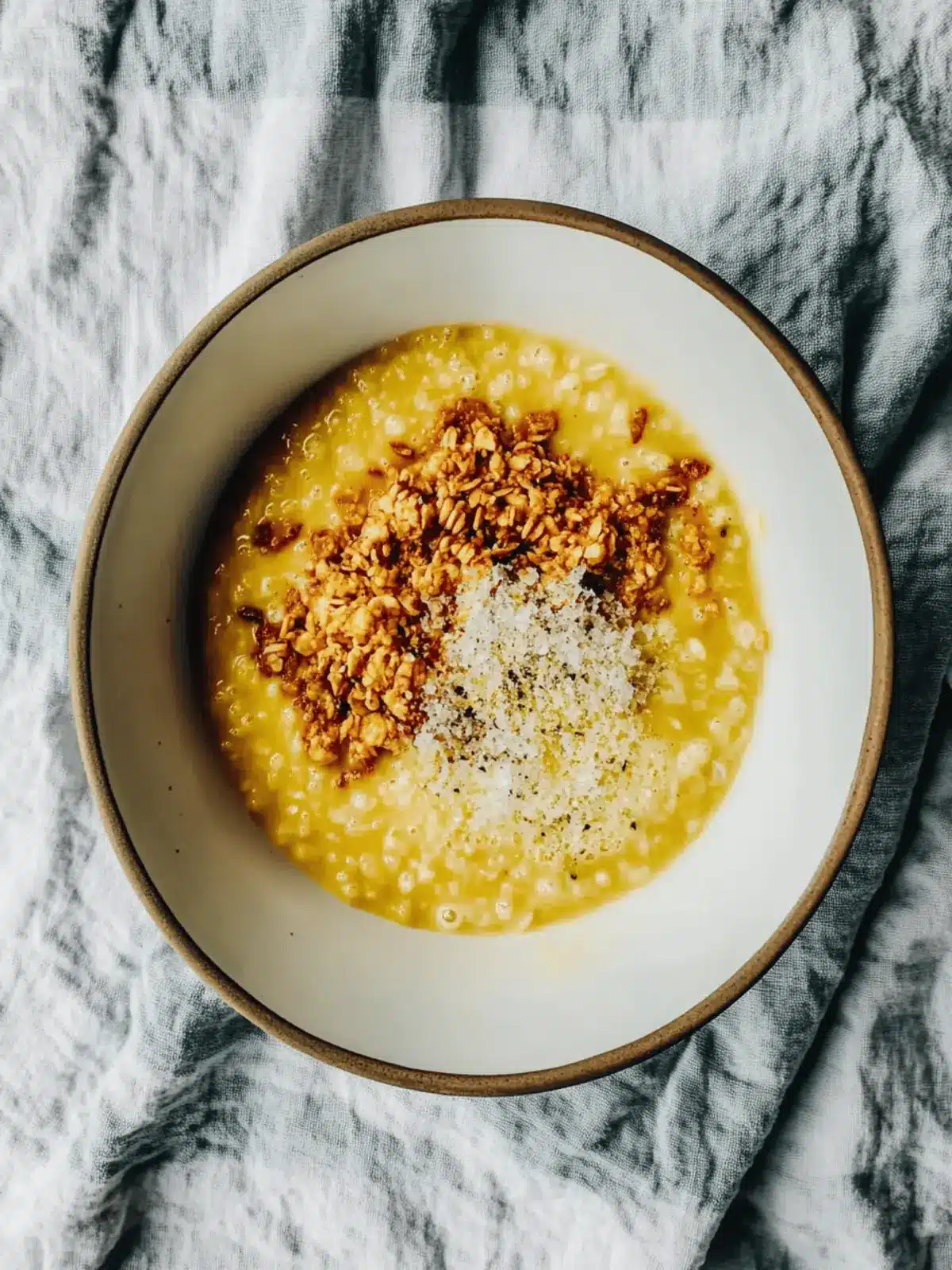 Golden Milk Breakfast Porridge