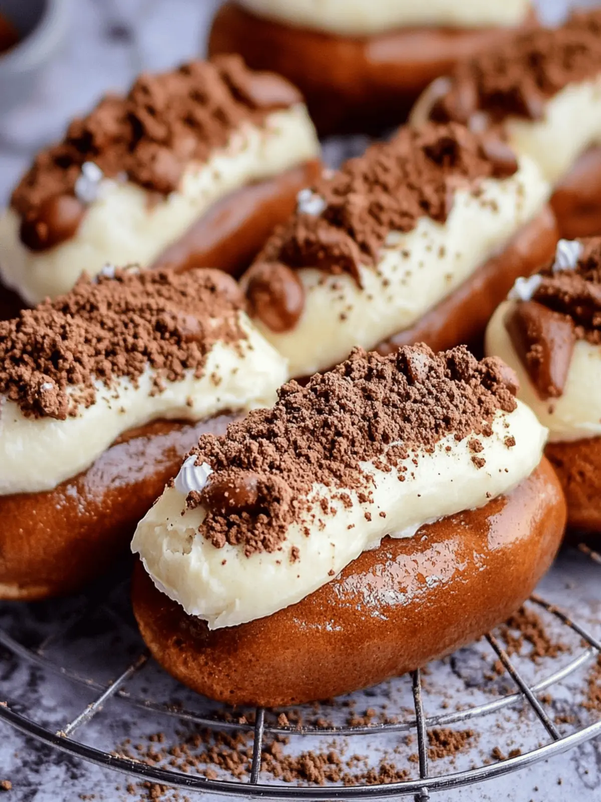 Tiramisù Cream Buns