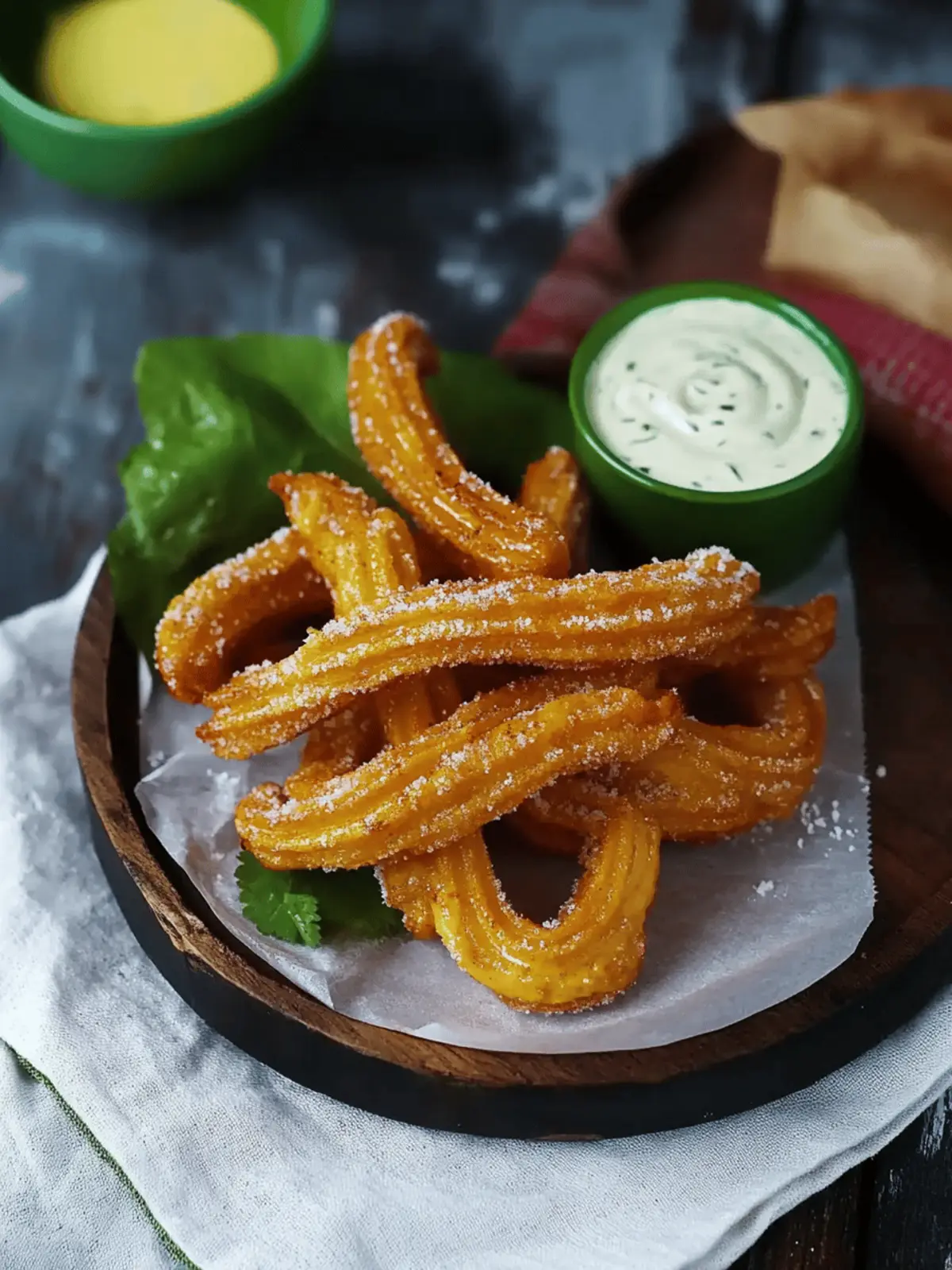 Indian Chilli-Cheese Churros