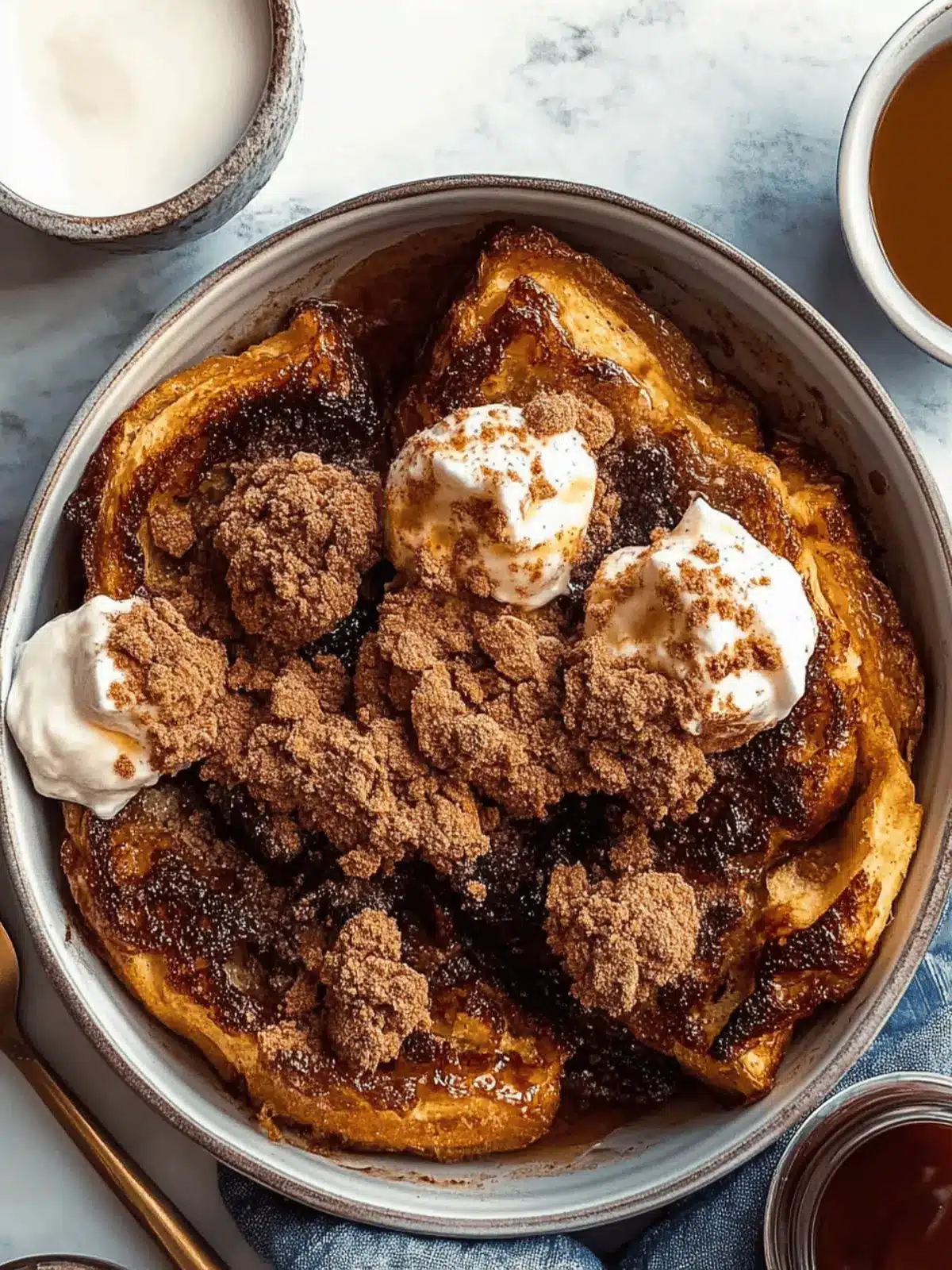 Baked Cinnamon Crunch French Toast