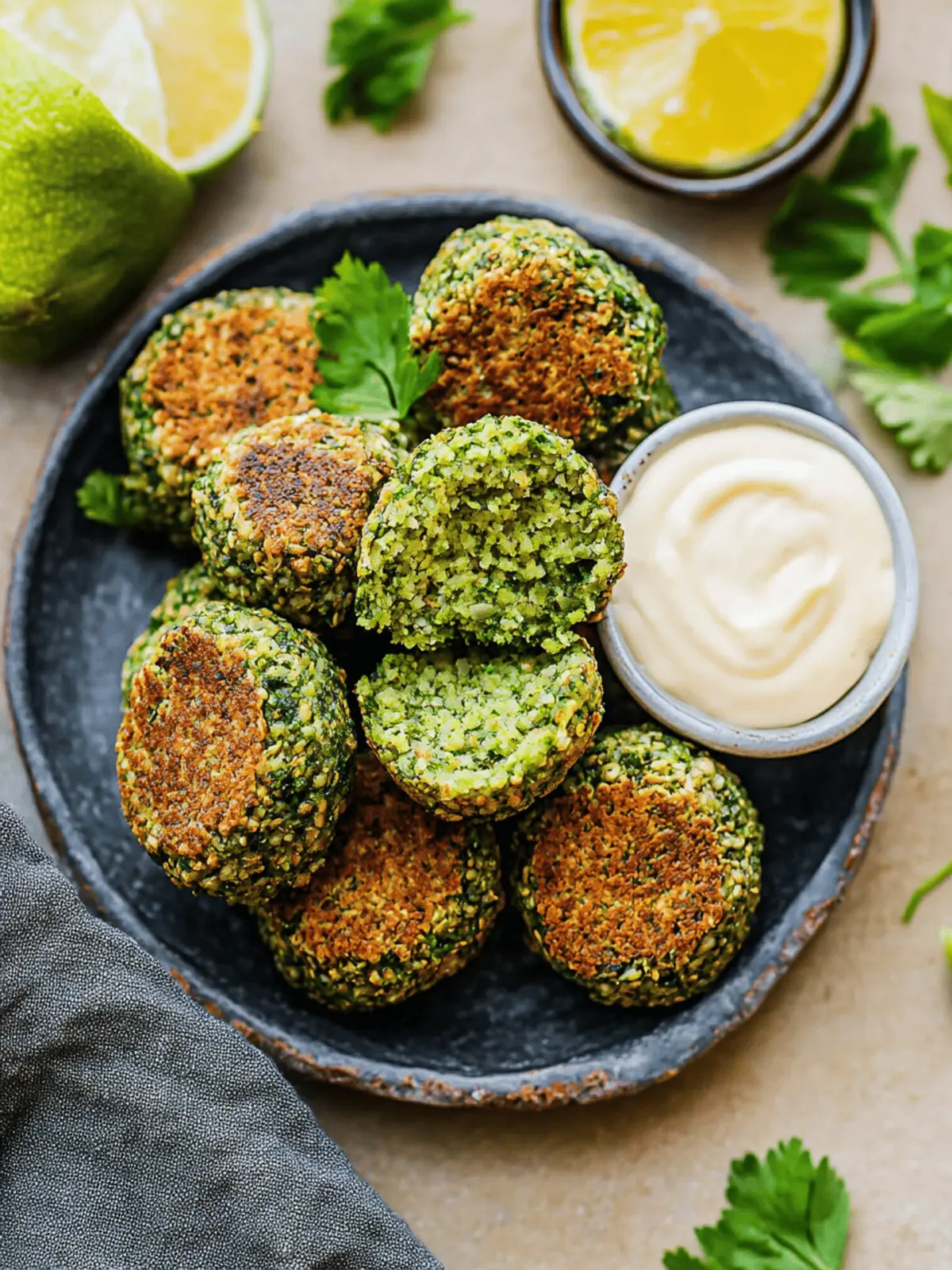 Magical Green Falafel