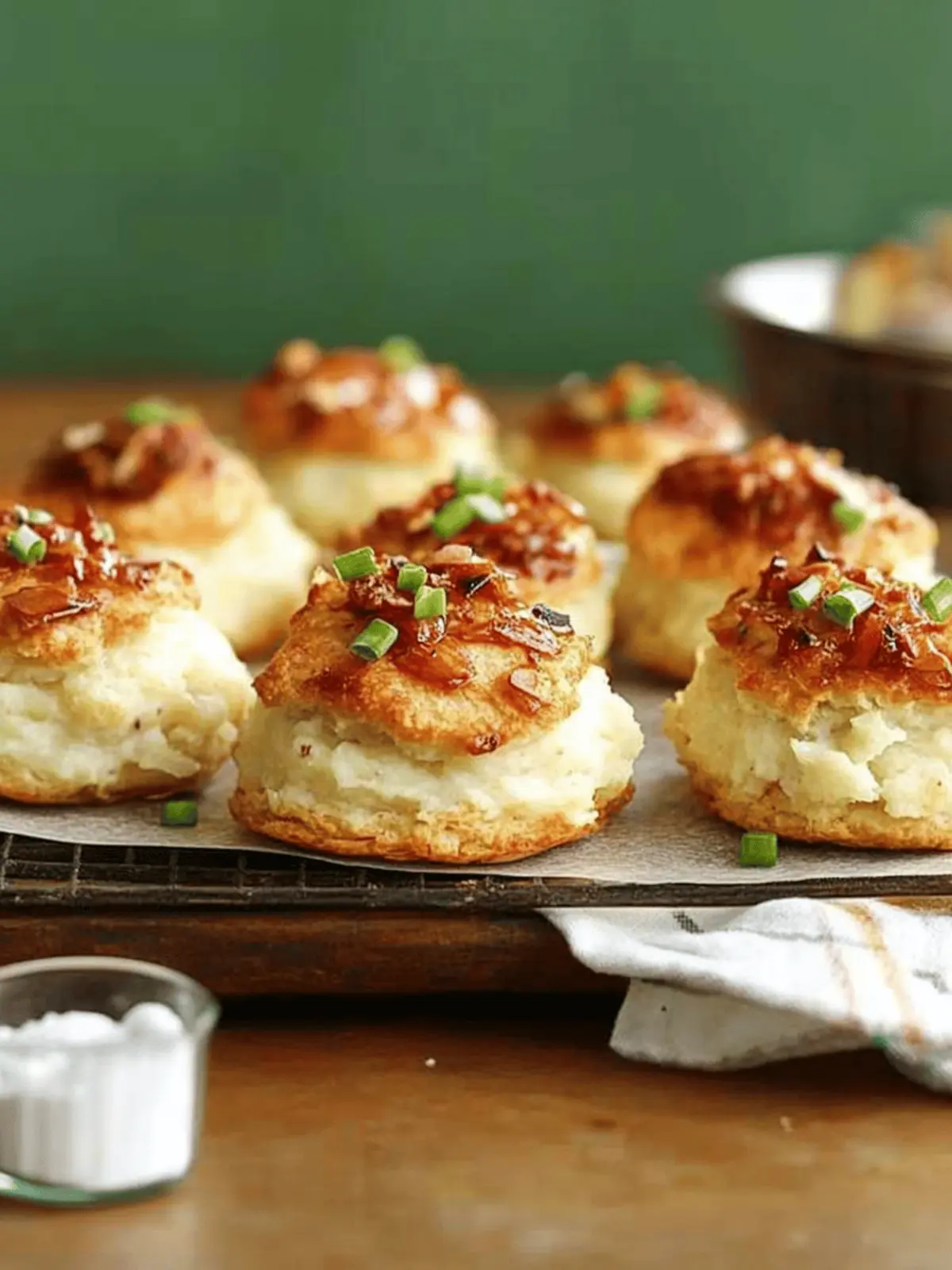 Loaded Mashed Potato Scones