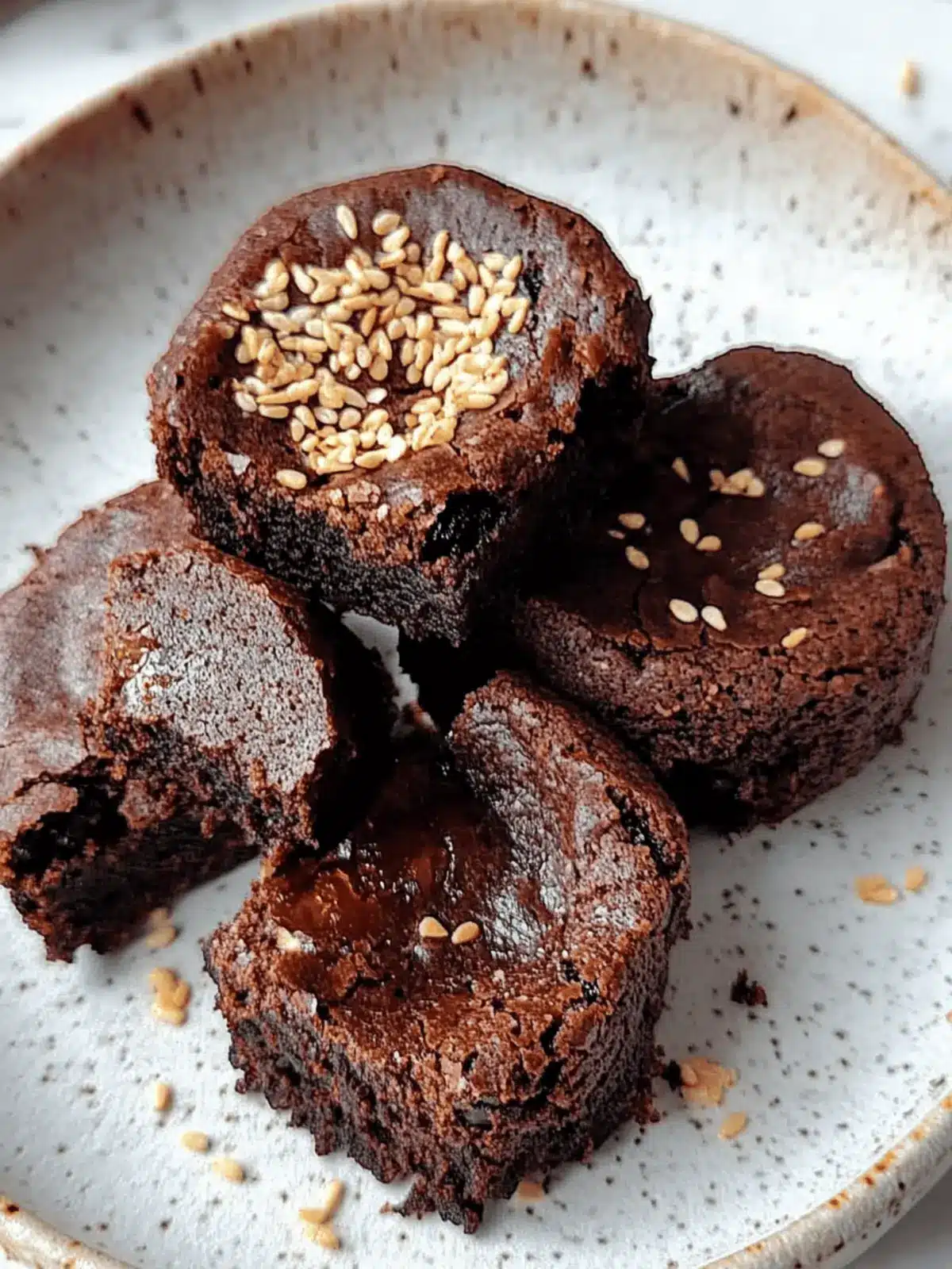 Tahini Date Brownies