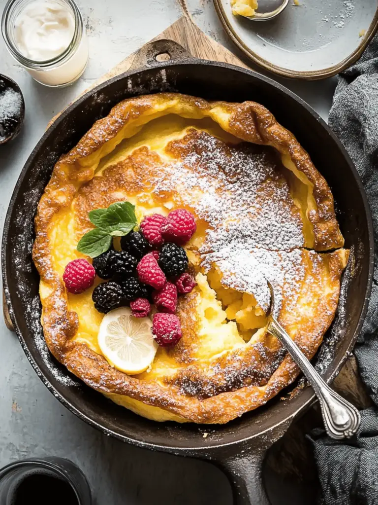 Dutch Baby Pancake