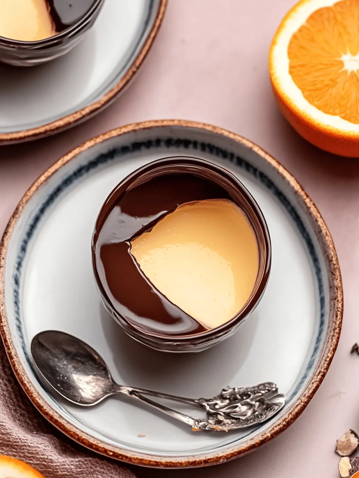 Chocolate Orange Posset