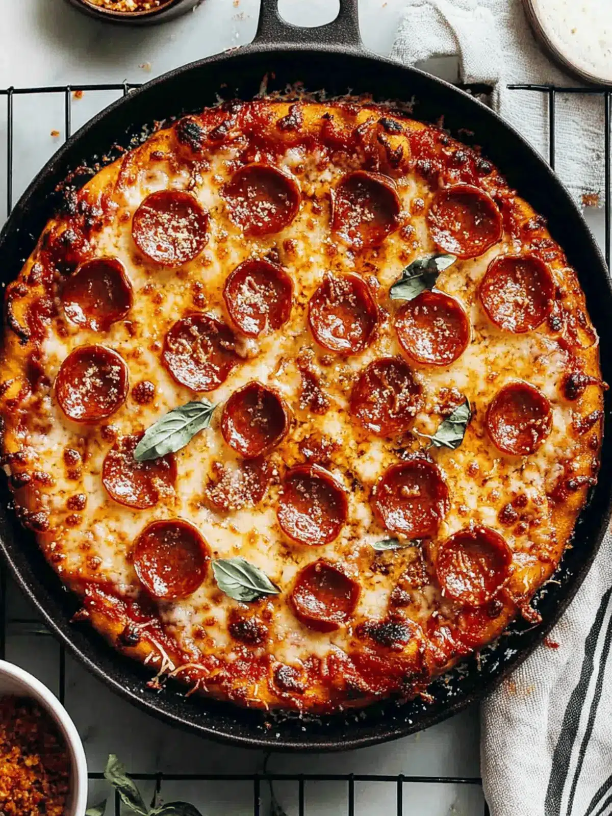 Spicy Detroit-Style Pizza