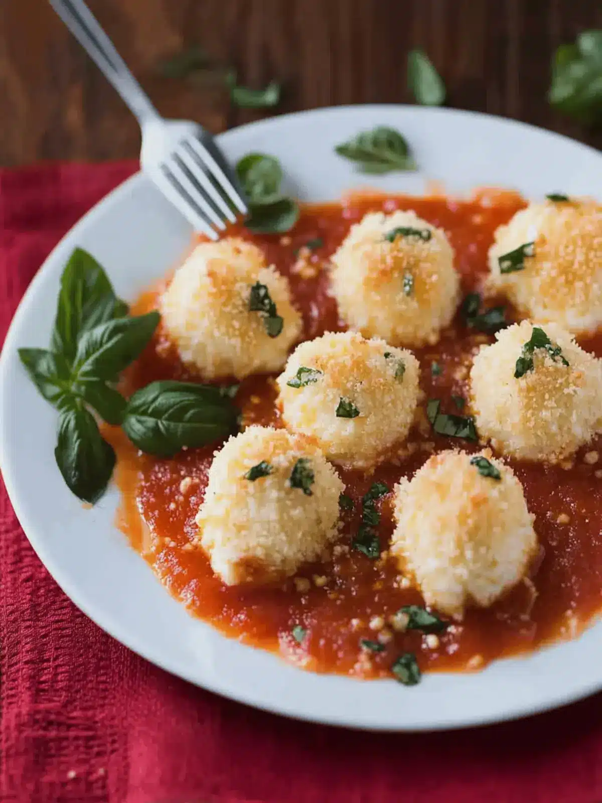 Baked Mozzarella Bites