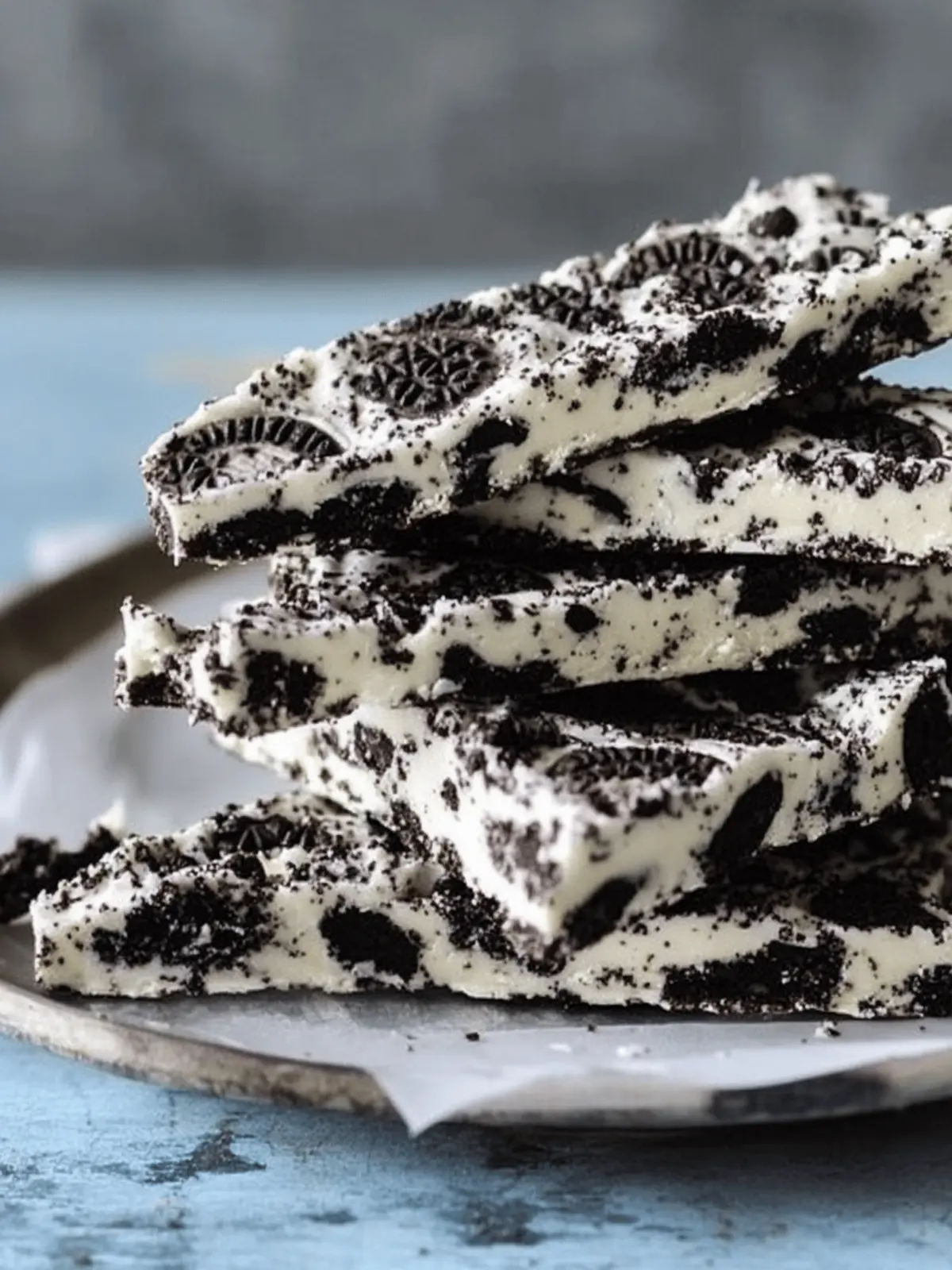 Cookies and Cream Oreo Bark