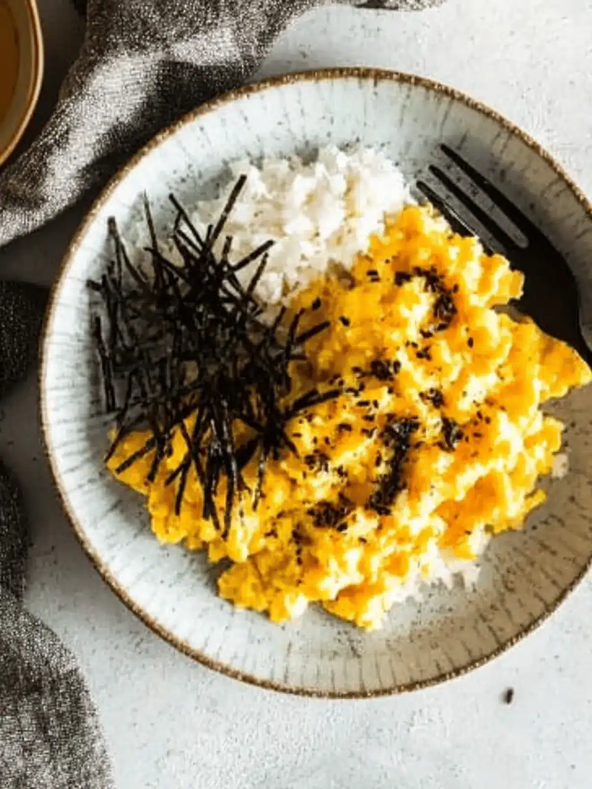Miso Scrambled Eggs
