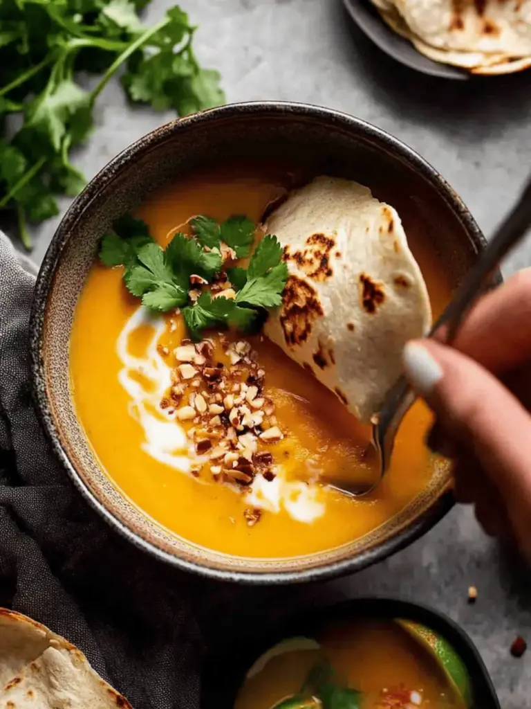 Thai Coconut Pumpkin Soup