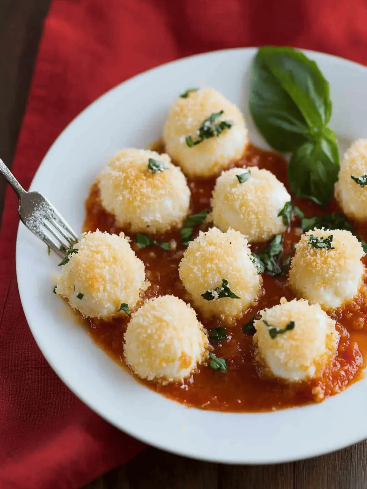 Baked Mozzarella Bites