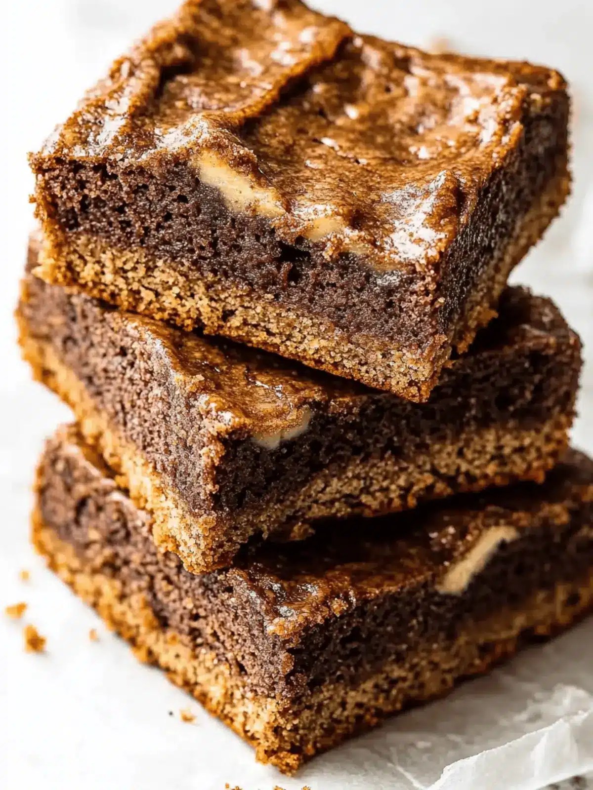 flourless banana bread bars