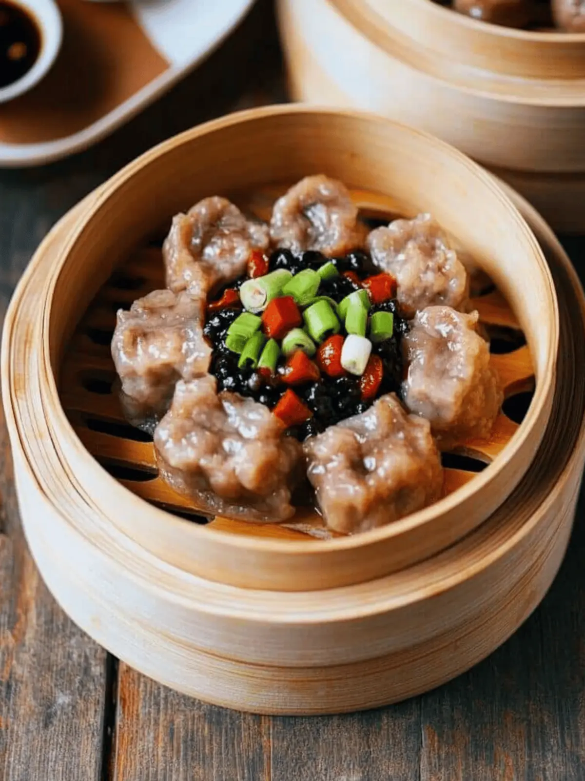 Dim Sum Steamed Spare Ribs with Black Beans