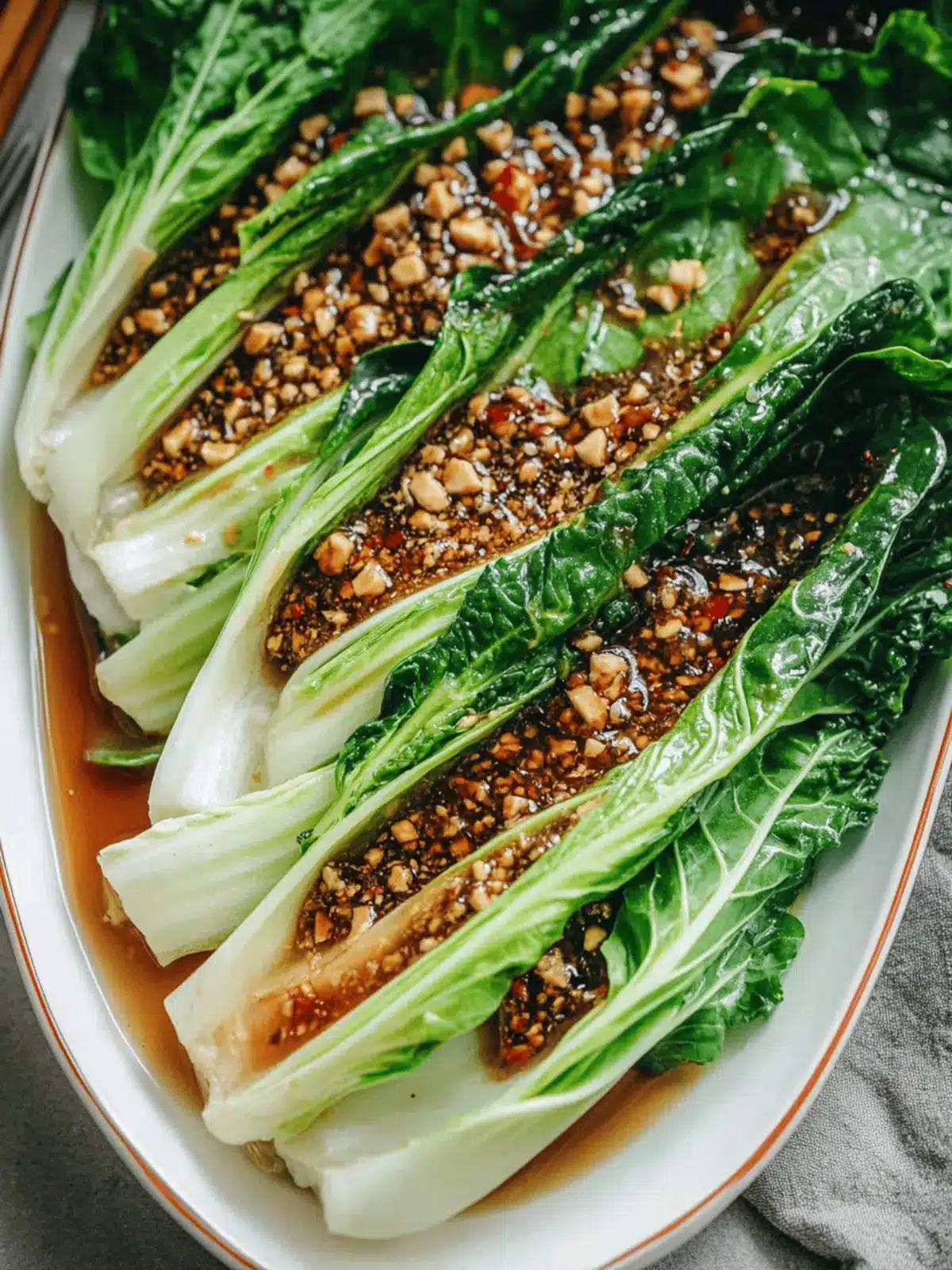 Cantonese Lettuce with Oyster Sauce (蚝油生菜)