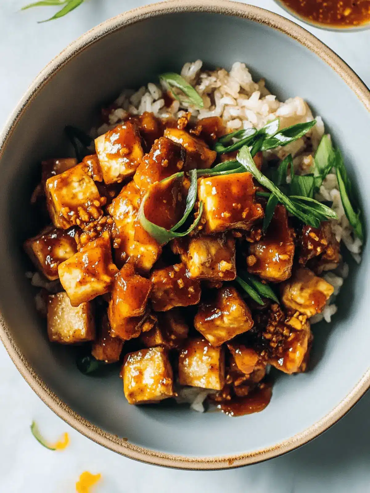 Chili Crunch Tofu