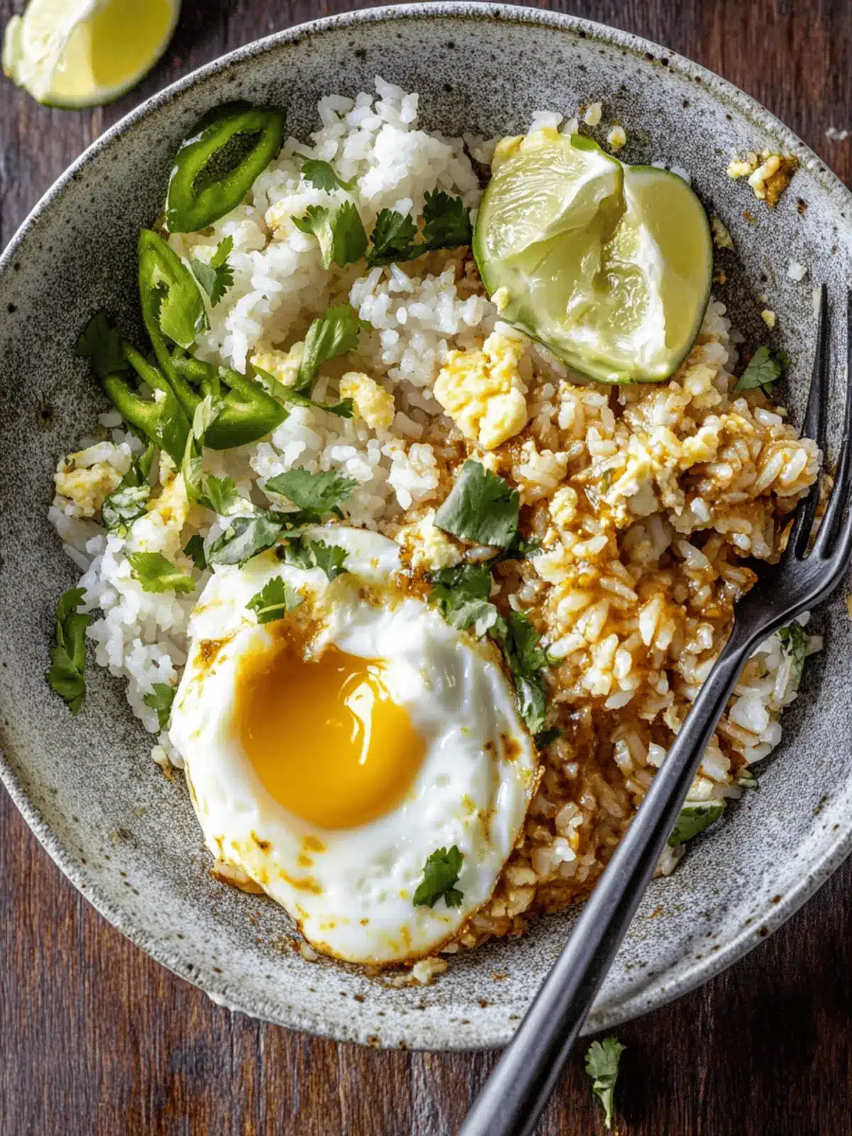 Spicy Rice Bowl with Egg