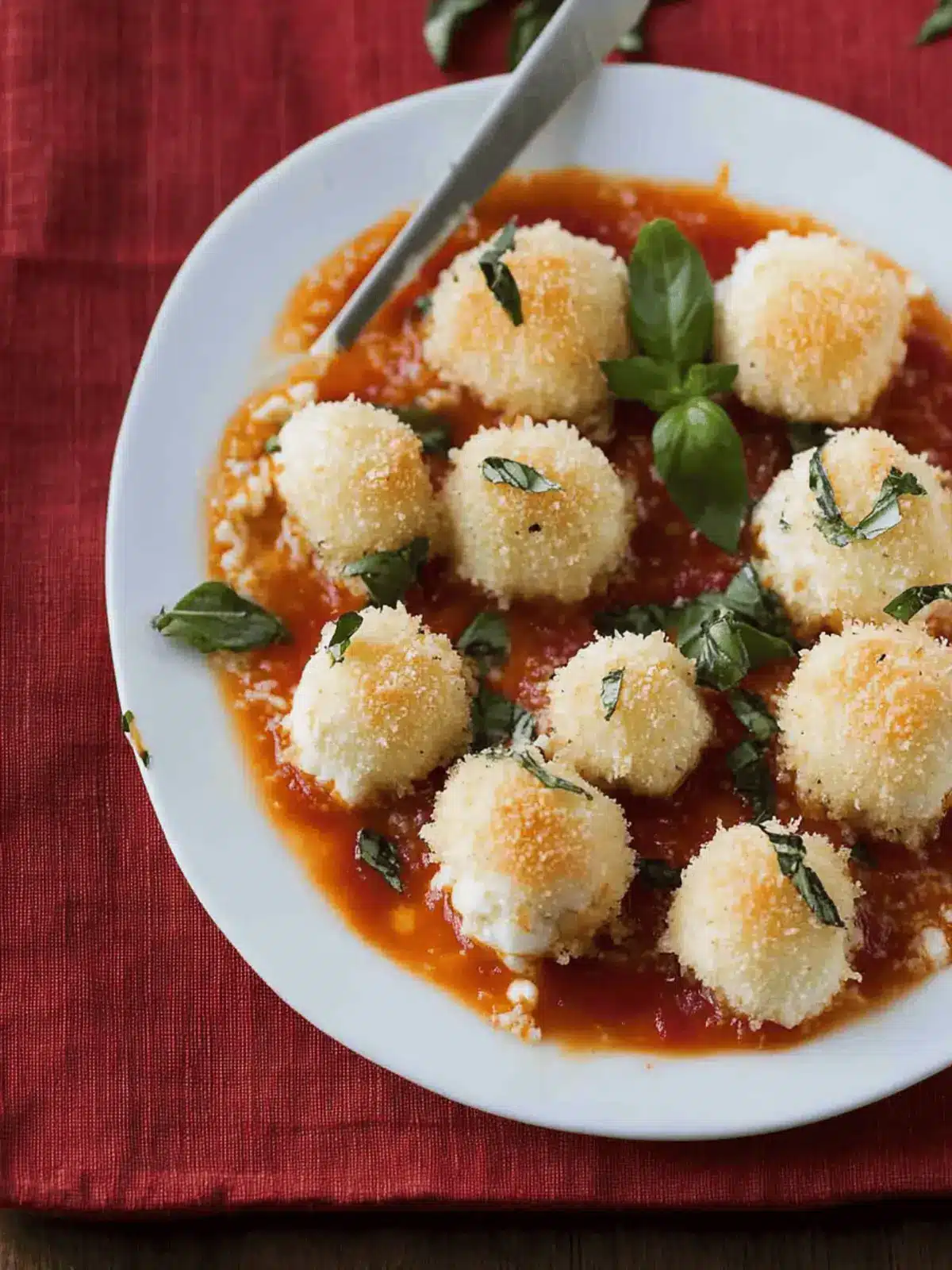 Baked Mozzarella Bites
