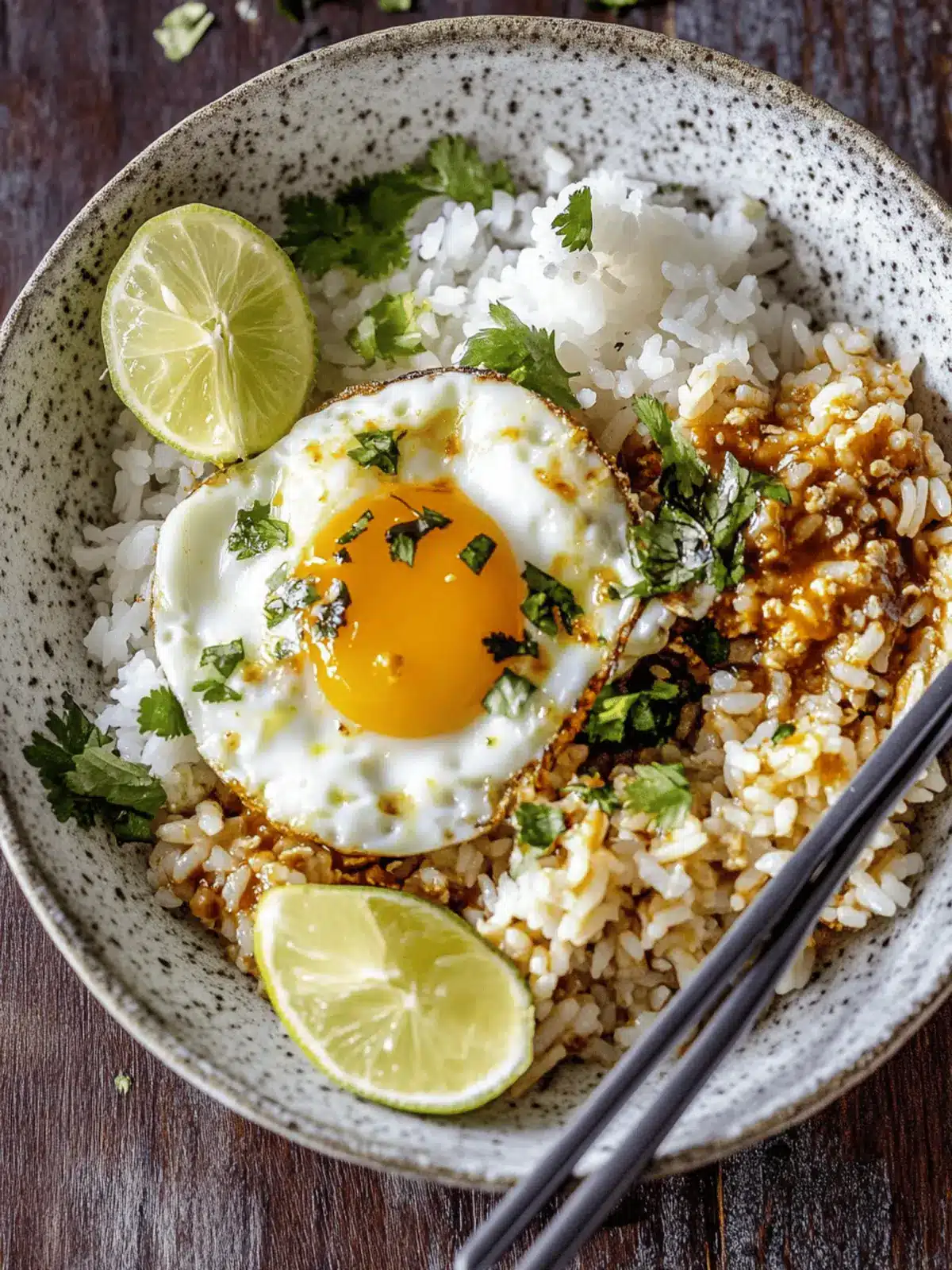 Spicy Rice Bowl with Egg