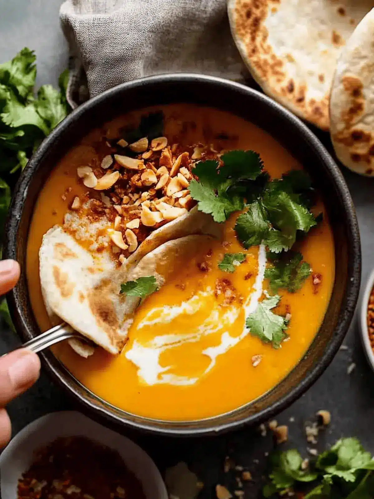 Thai Coconut Pumpkin Soup