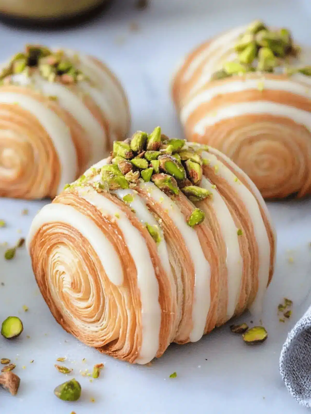 Pistachio Supreme Croissants