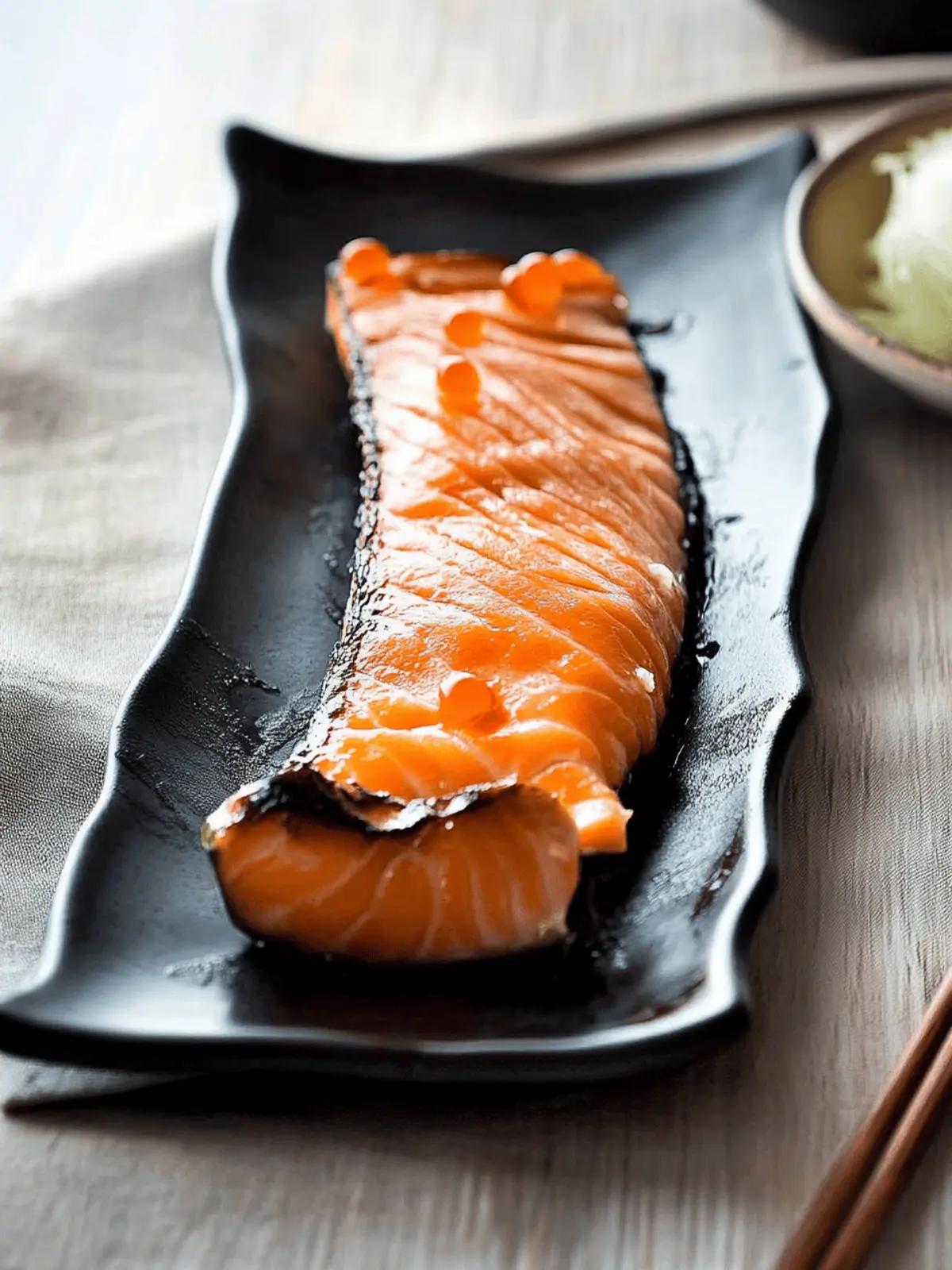 Japanese Salmon Mirin-zuke