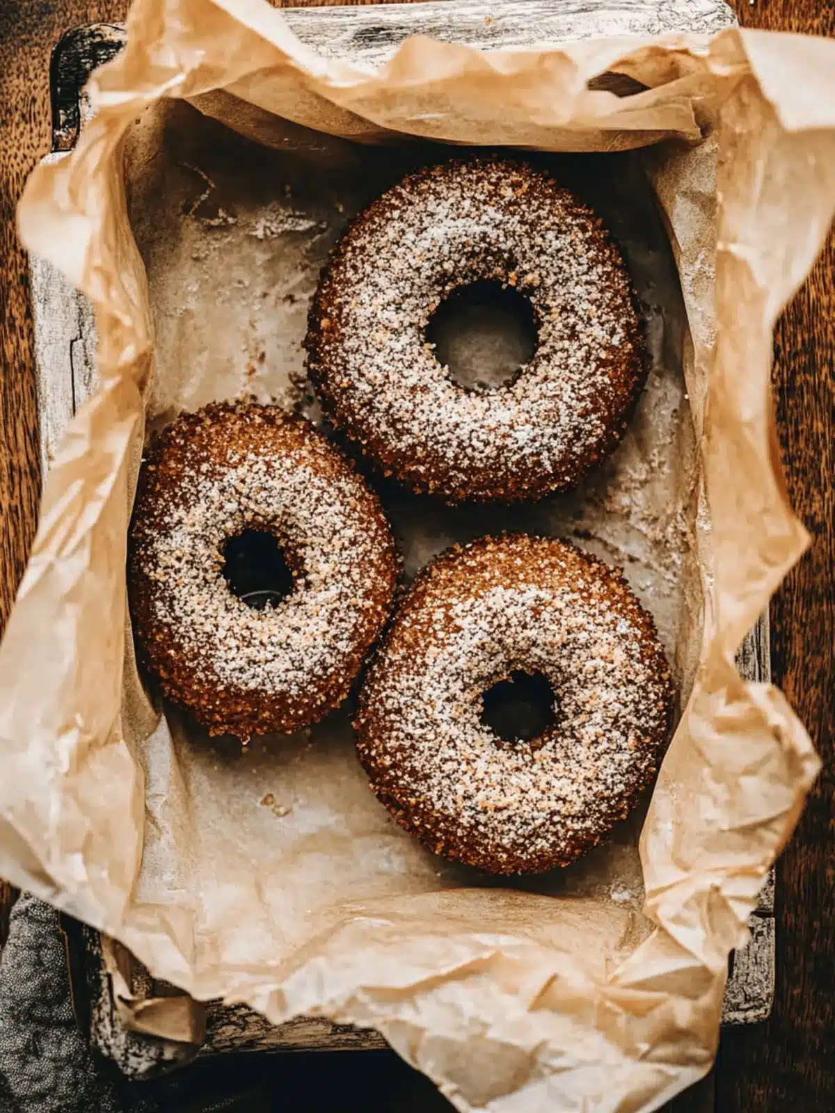 Paleo Apple No-Cider Donuts
