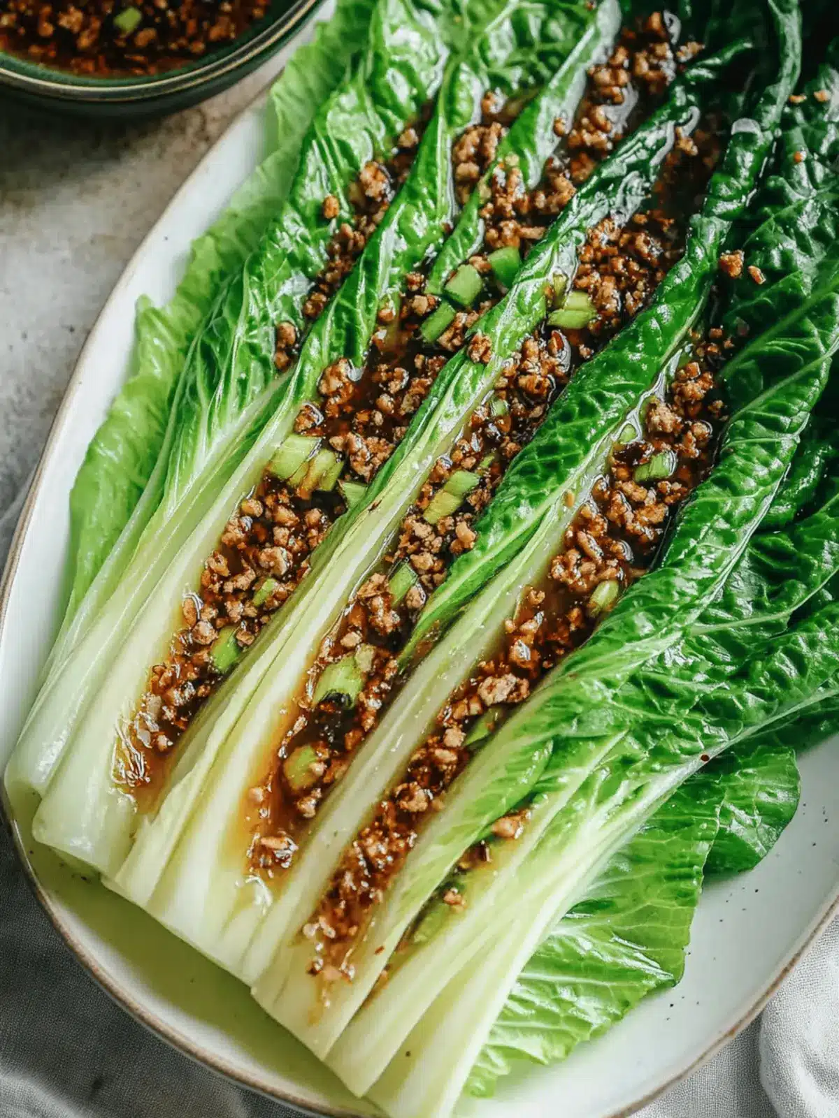 Cantonese Lettuce with Oyster Sauce (蚝油生菜)