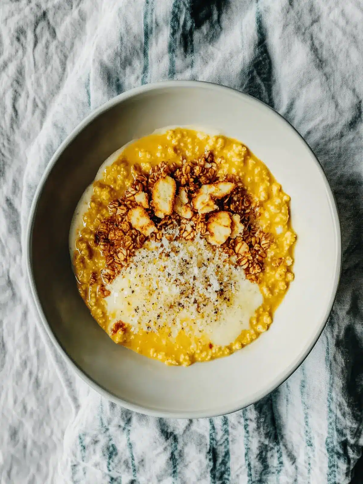 Golden Milk Breakfast Porridge