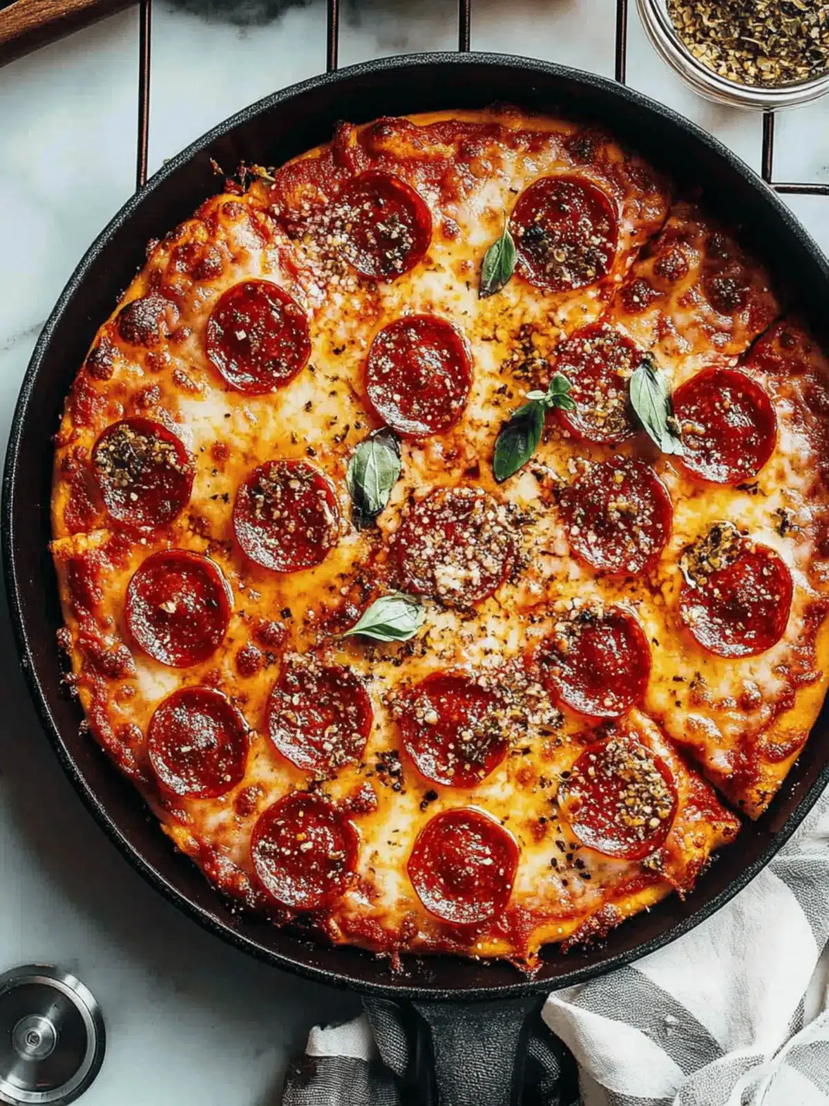 Spicy Detroit-Style Pizza