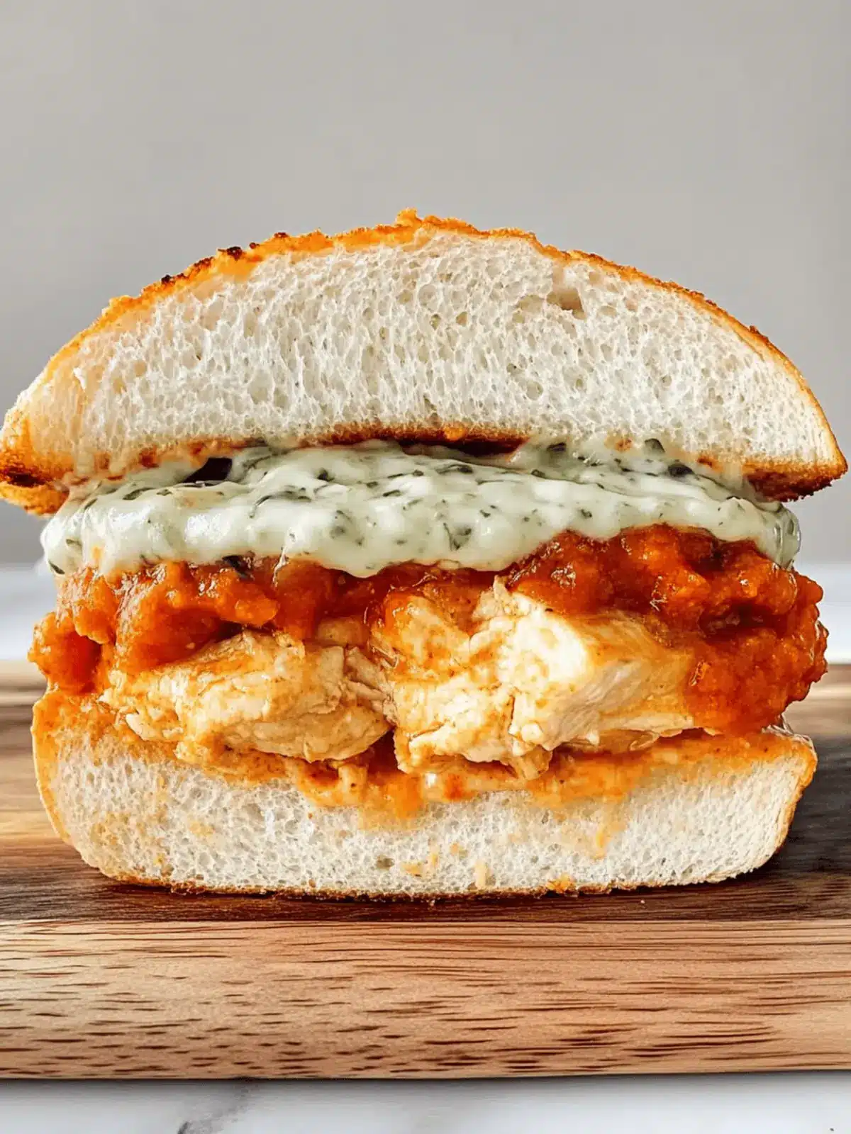 Chicken Parmesan Sandwich