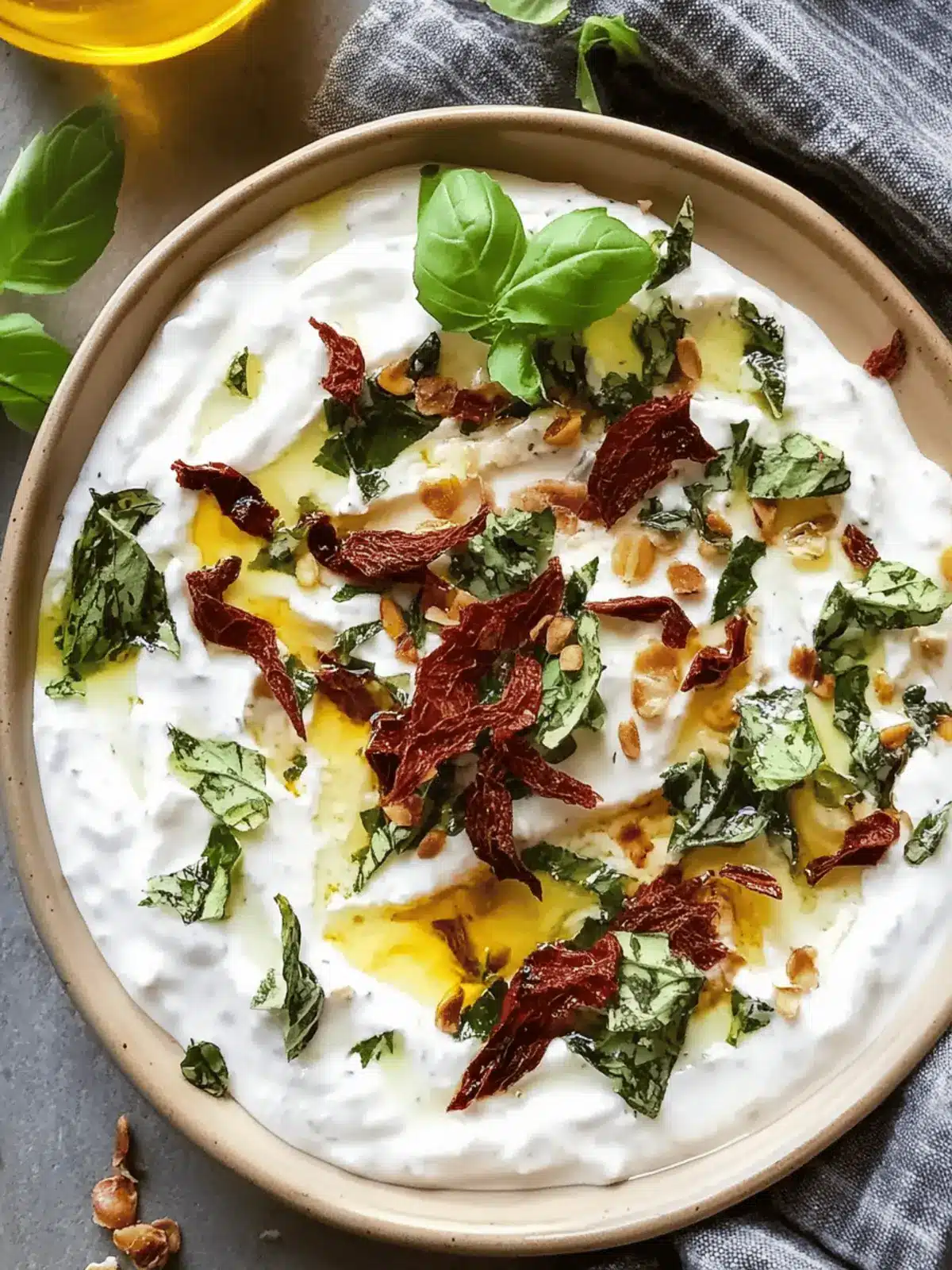 Mediterranean Greek Yogurt Dip