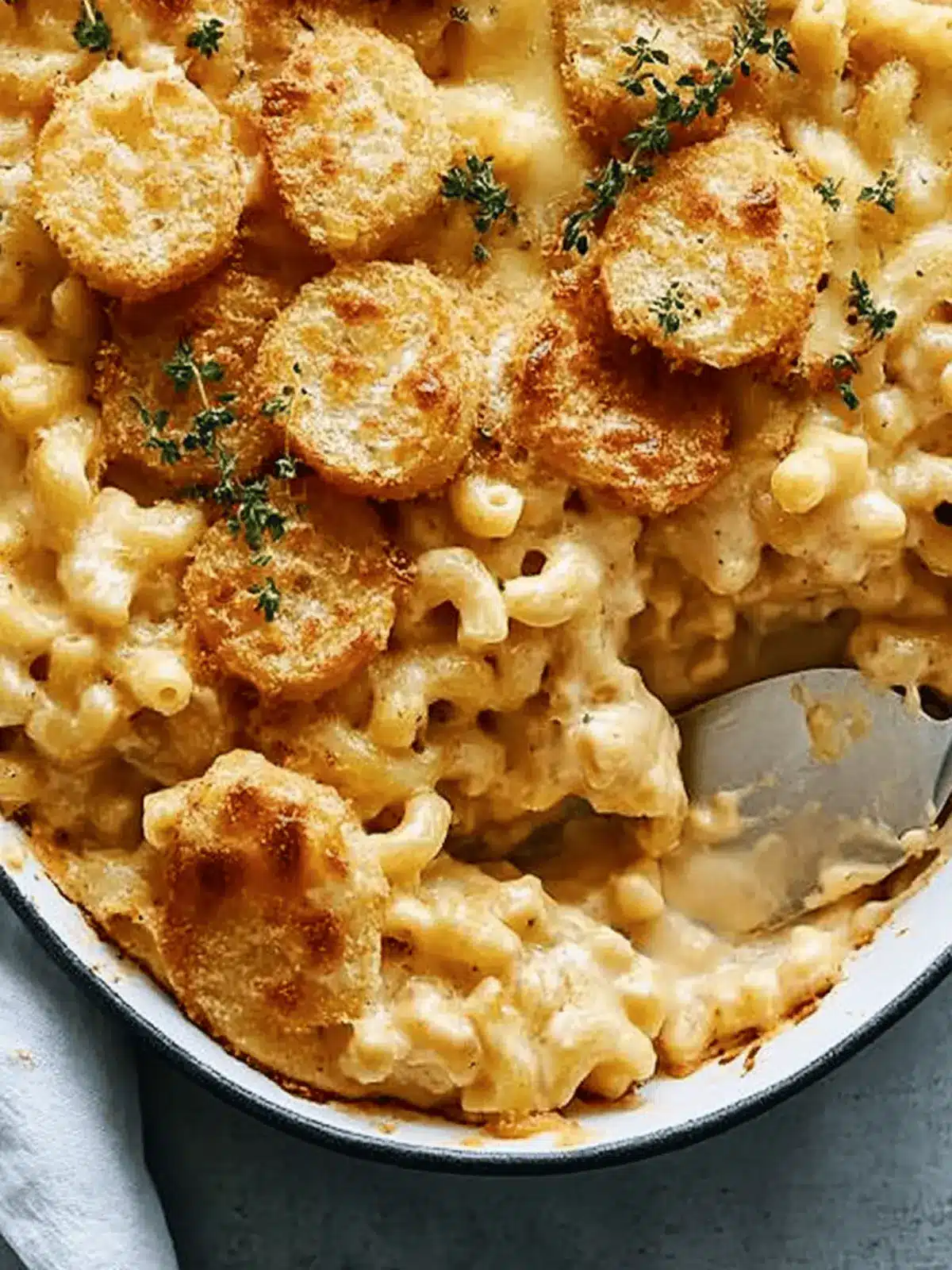 Indulge in Comfort: French Onion Macaroni and Cheese Delight 2 French Onion Macaroni and Cheese