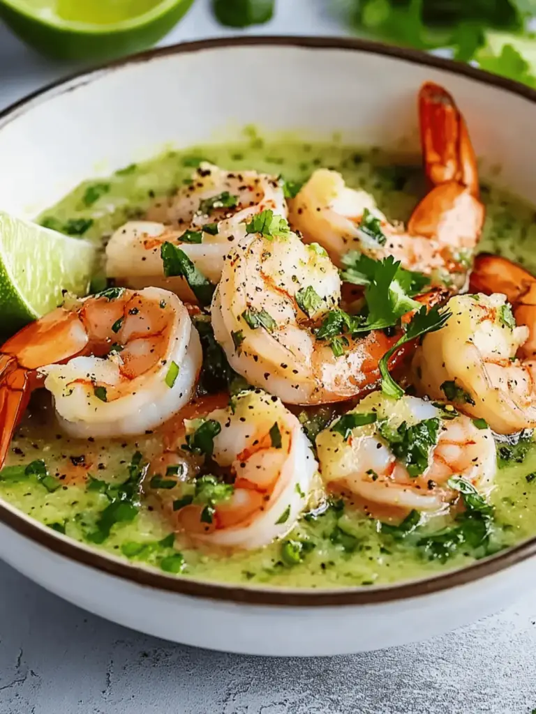 Shrimps in Culichi Salsa