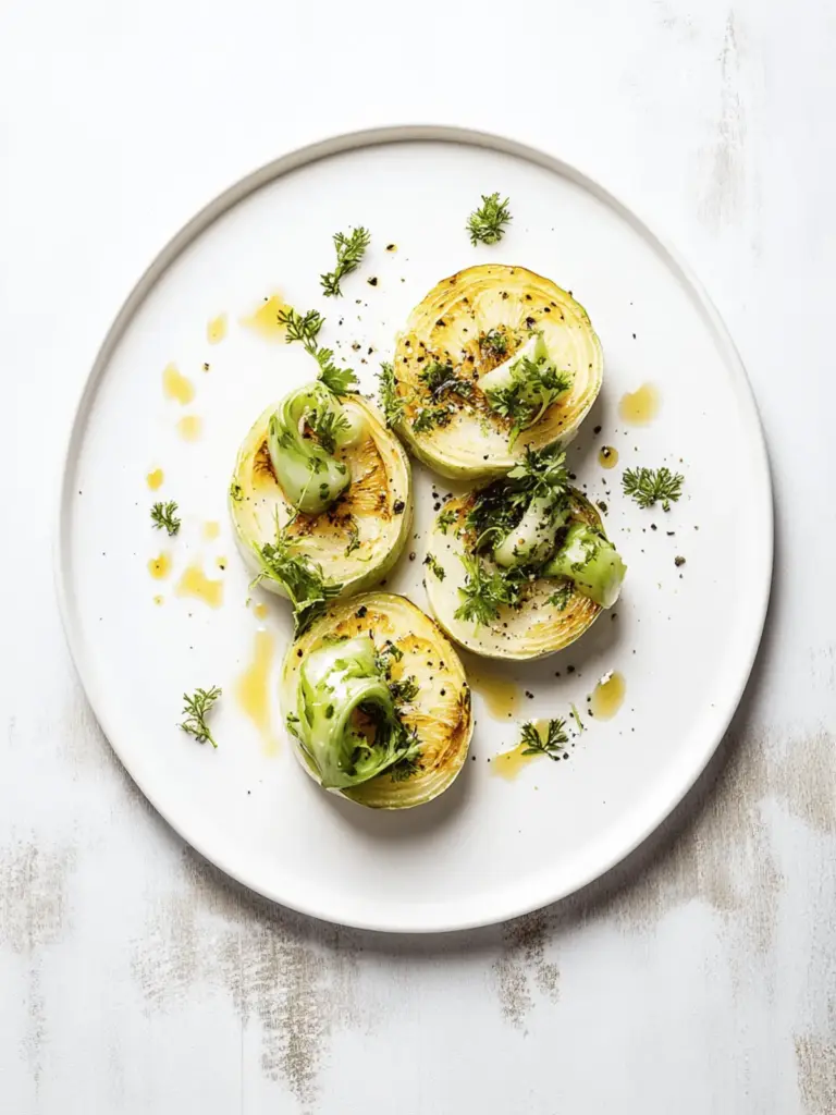 Keto Herbed Kohlrabi